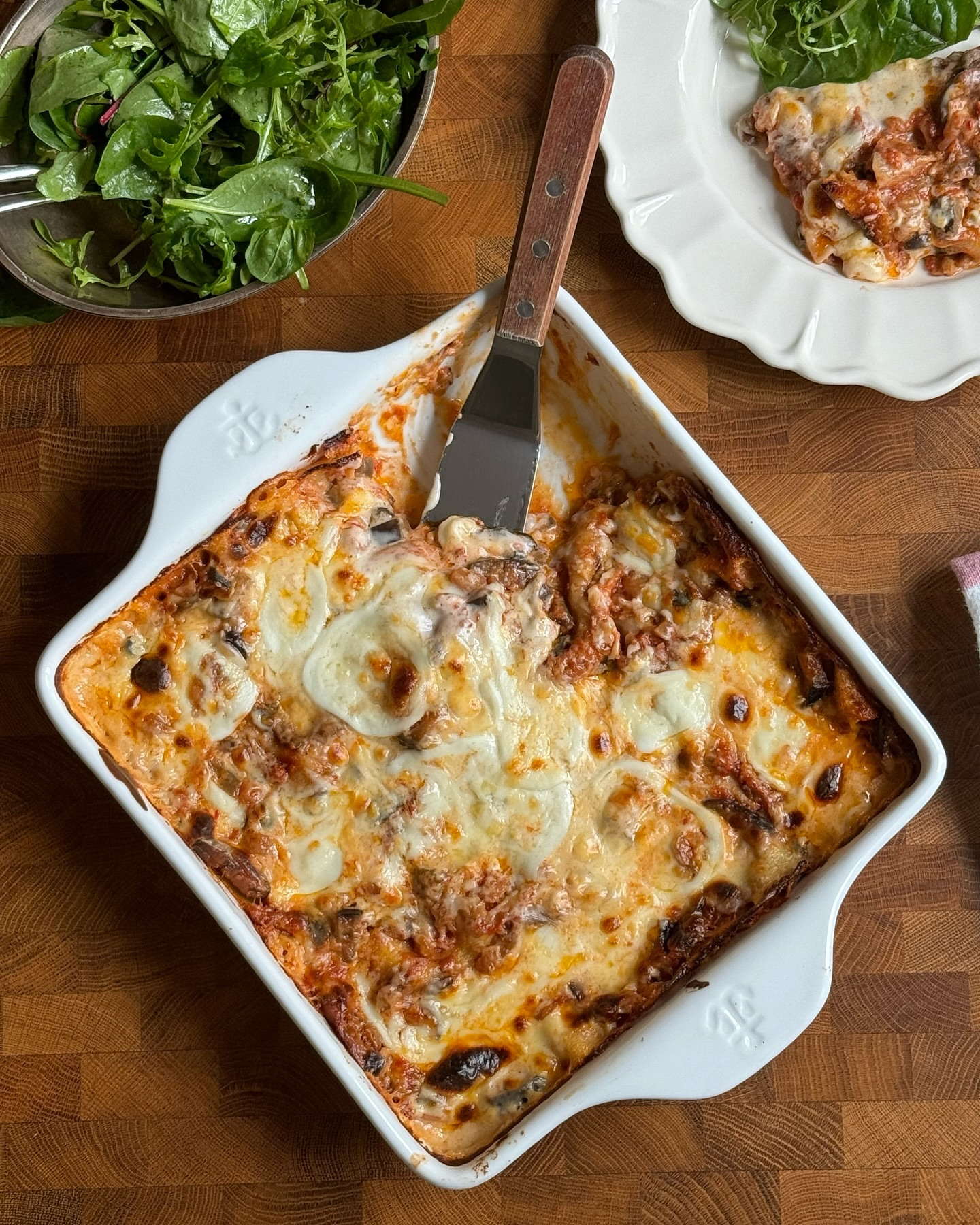 Lasagne med aubergine