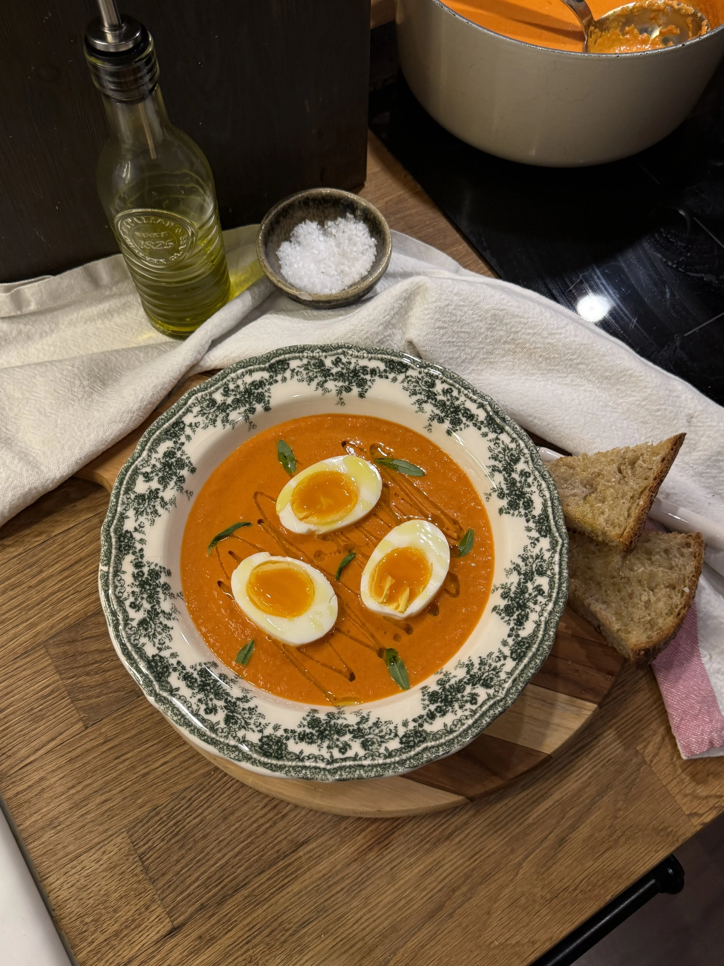 Kremet tomatsuppe