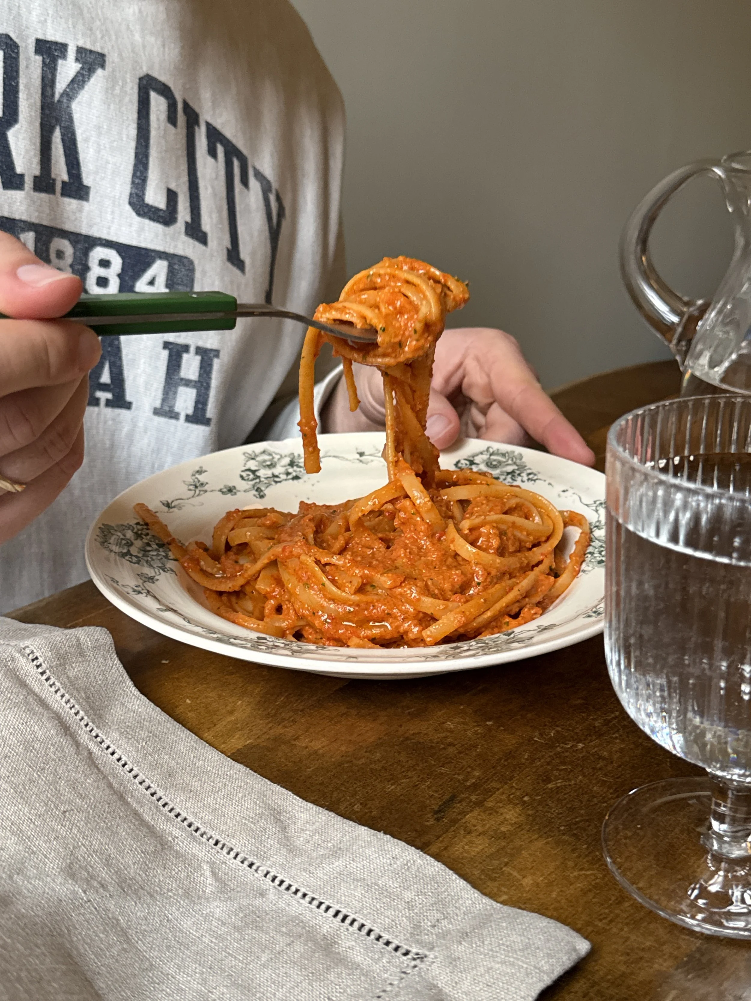 Pasta med romesco