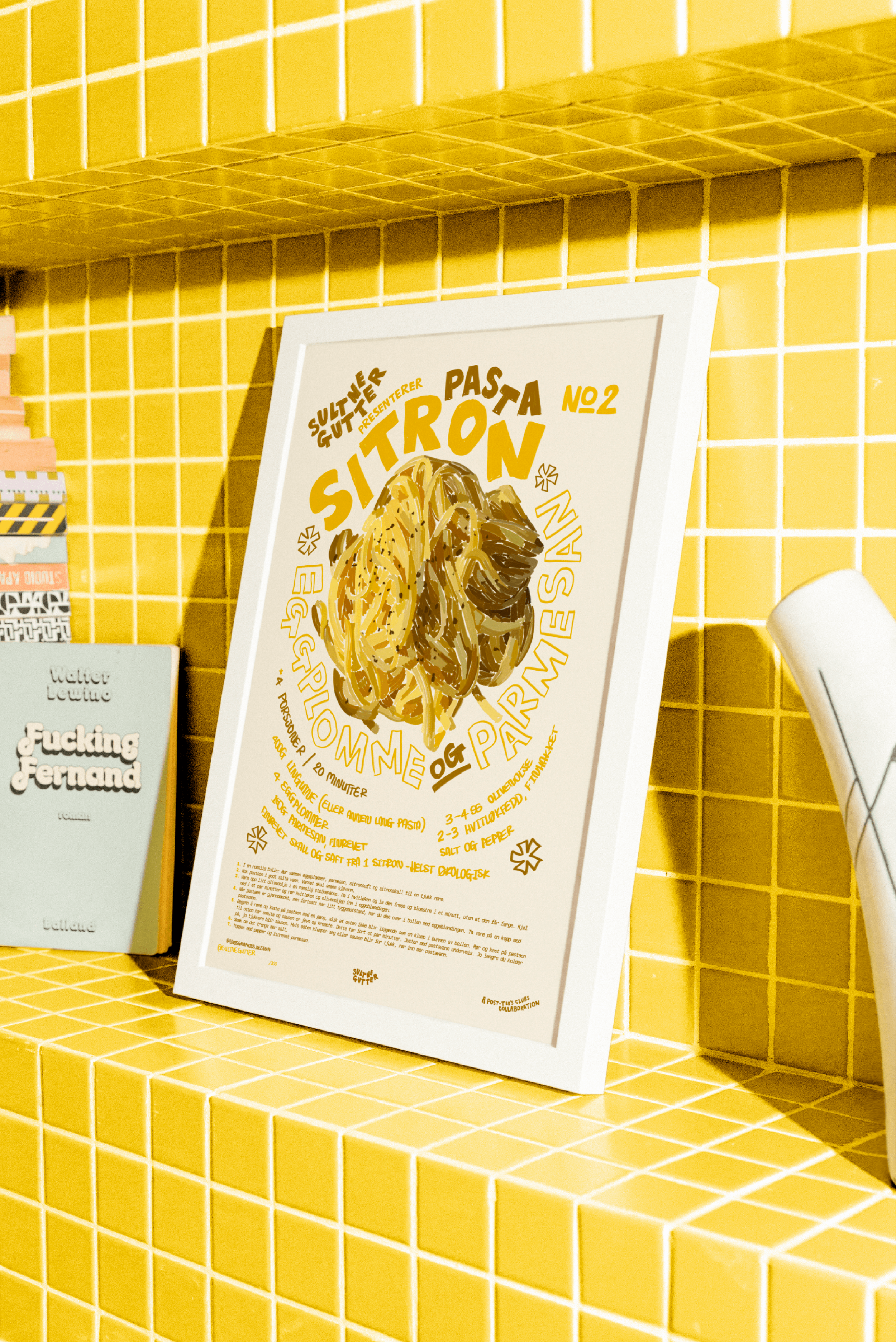 Sitronpasta Print A4