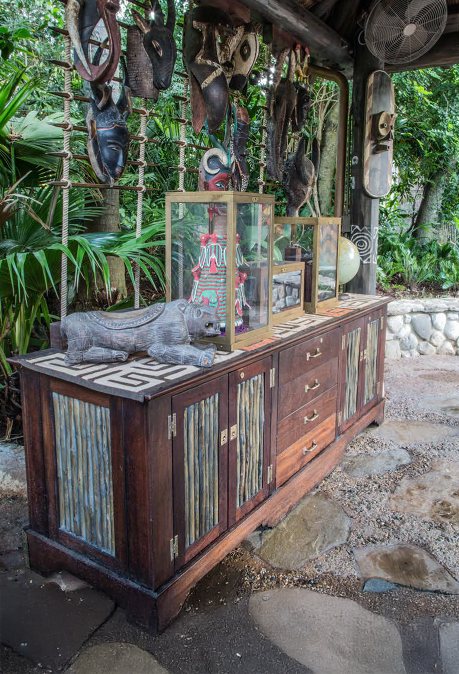 Disney Vacation Club | Designed, Procured, and installed props and set dressing for DVC stalls, including Animal Kingdom