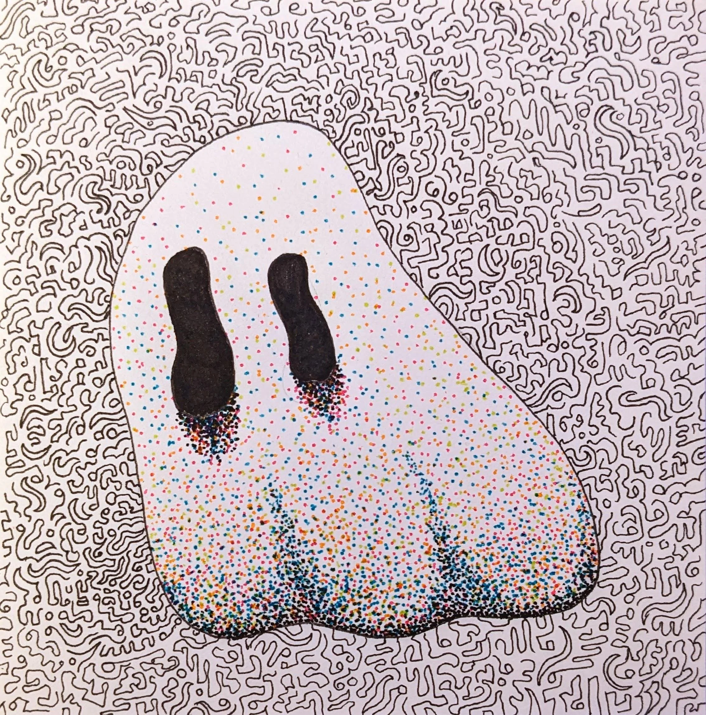 Self Portrait, 2024 | Pen and Marker