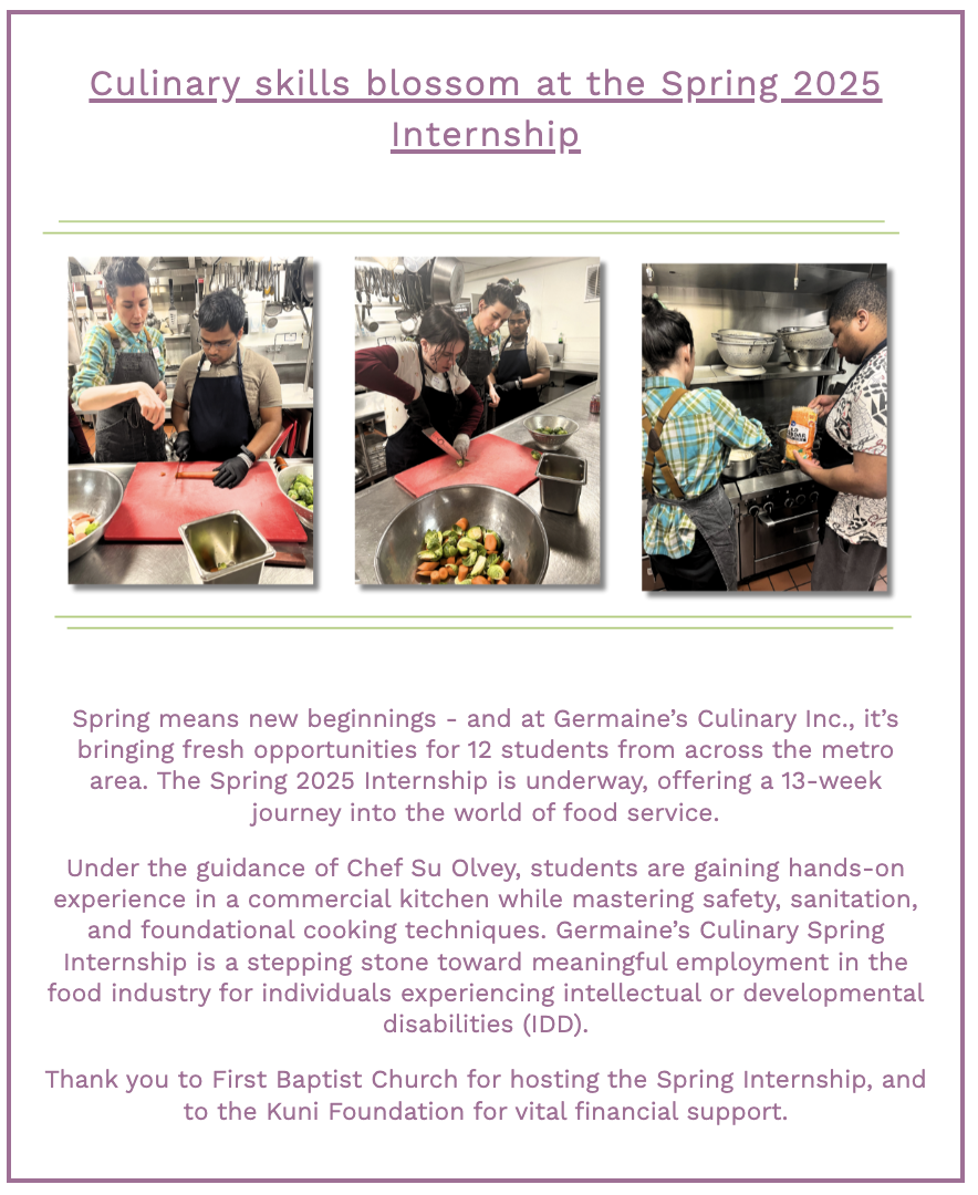 Newsletter: April 2025