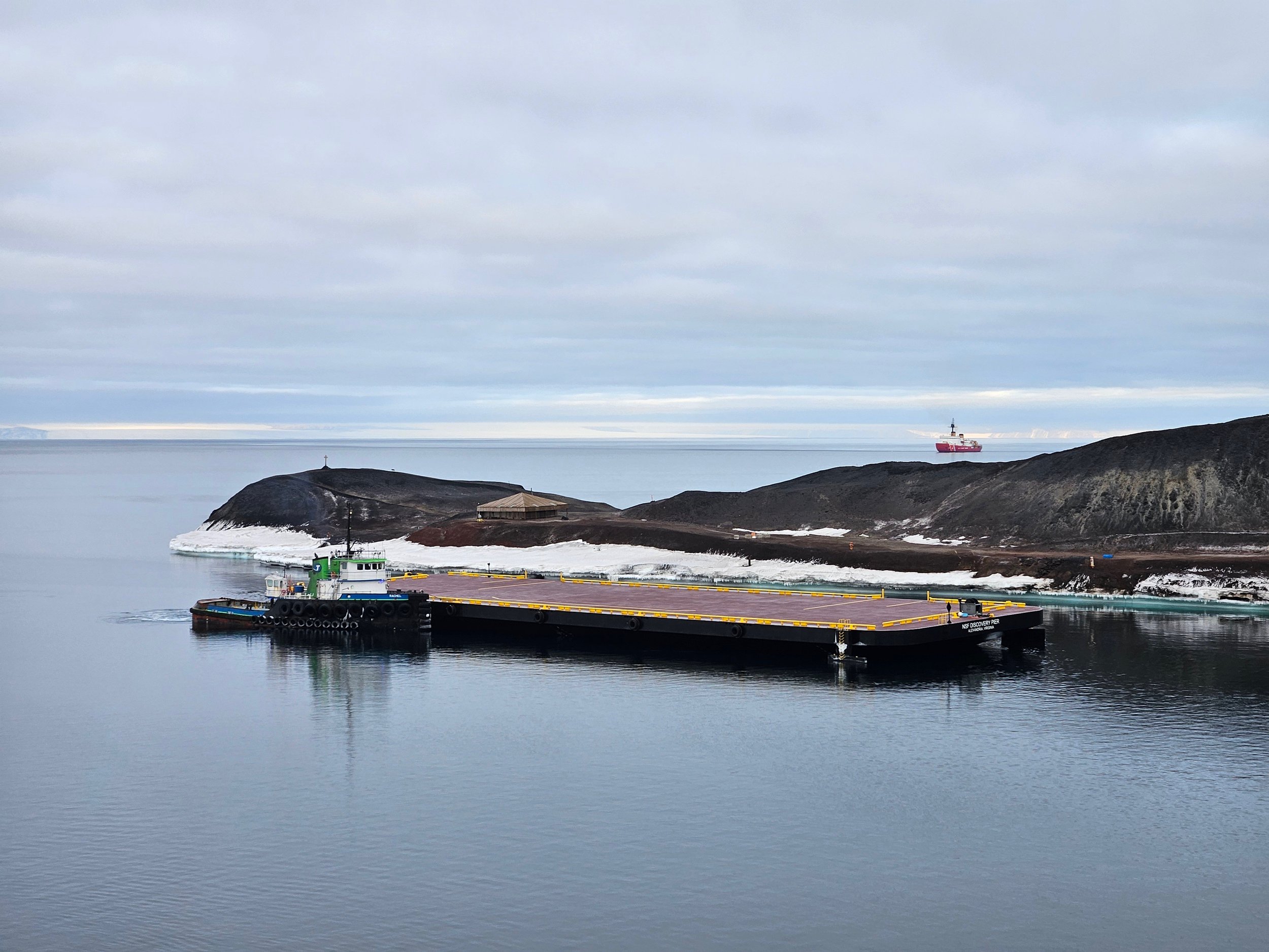 McMurdo Docking Bridge Arrives in Antarctica