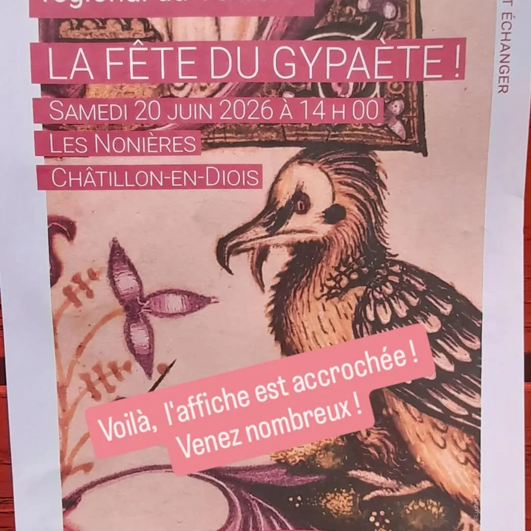 Superbe programmation !
@parcduvercors
@paysdioistourisme
@inspirationvercors
@chatillonendiois
@grandestraverseesduvercors
#gypa&egrave;te #vautour #archiane #parcnaturelregionalduvercors #reservenaturelledeshautsplateauxduvercors