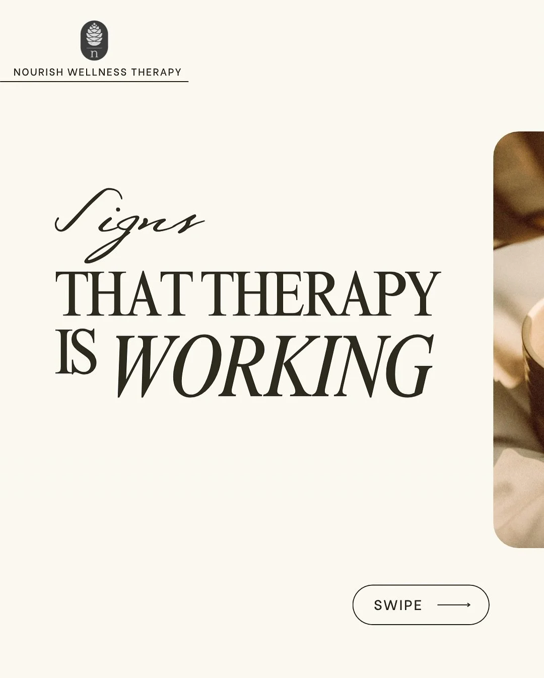 ✨ Wondering if therapy is &ldquo;working&rdquo;? ✨
It doesn&rsquo;t always look like a big aha moment (though those happen too!). Sometimes the signs are subtle &mdash; like pausing before reacting, catching your inner critic mid-sentence, or finally