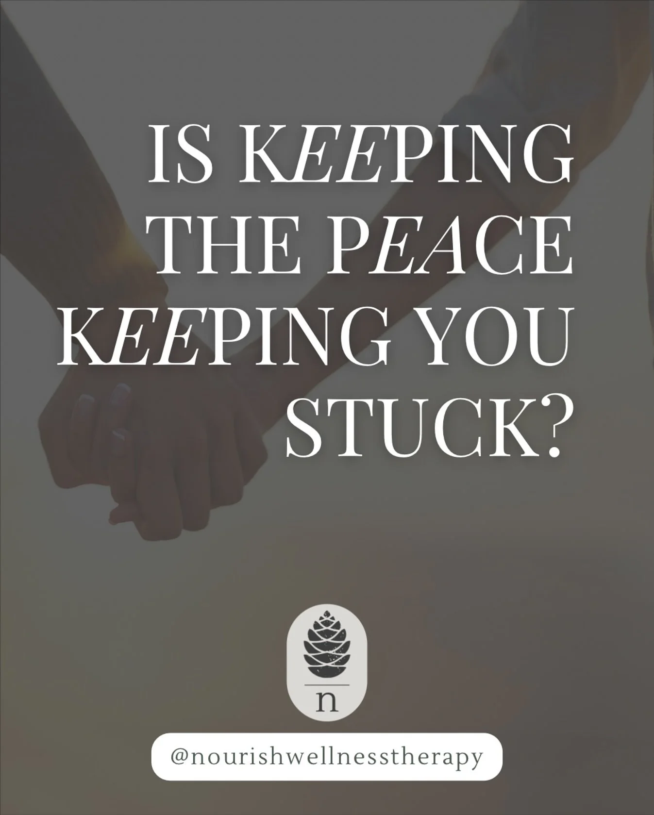In my work with people pleasers, we talk about the pressure of always being the one who keeps things calm.

For many, it started in childhood:
💬 walking on eggshells to &ldquo;&rdquo;balance&rdquo;&rdquo; the chaos
💬 consoling adults (when your own