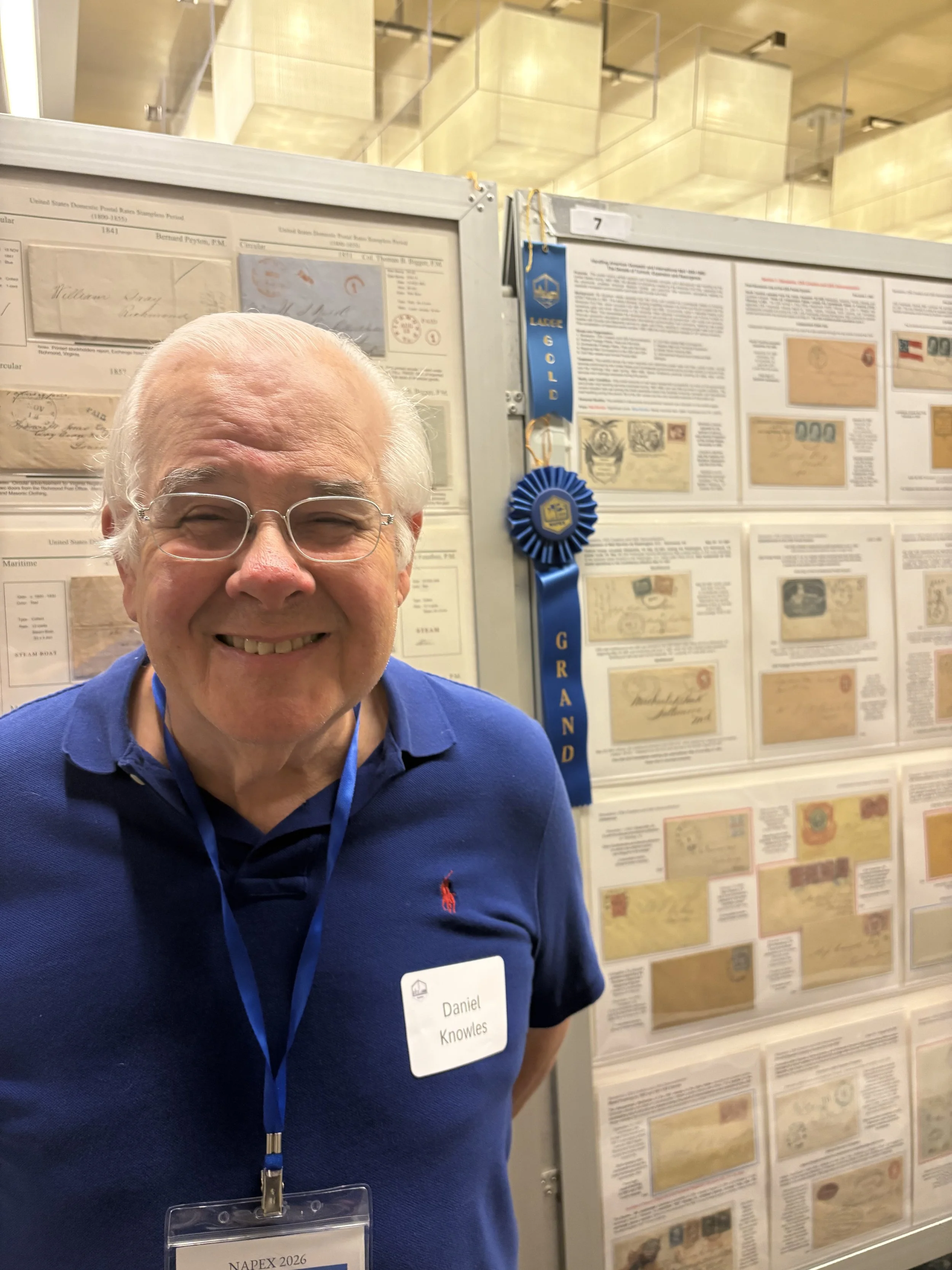 Daniel M. Knowles Takes NAPEX 2026 Grand Award
