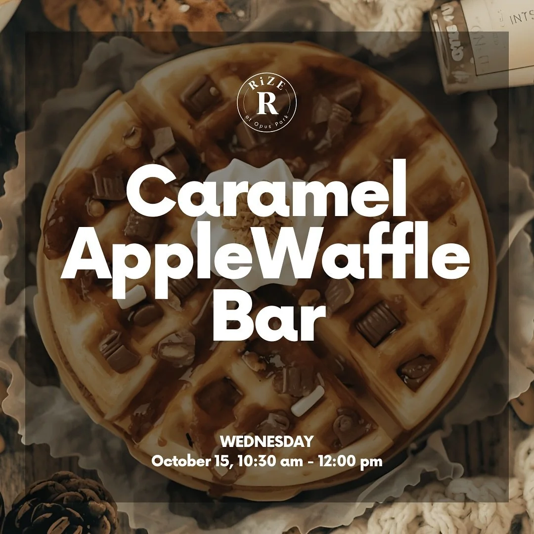 Rise and shine, residents! Join us in the Club Room by the Fitness Center this morning for a sweet surprise. Looking forward to seeing you! #rizeatopuspark