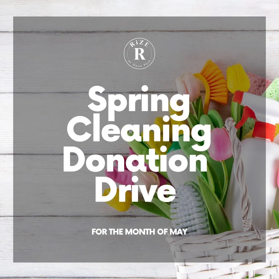 Dear Residents,
&nbsp;
Starting May 1, we are pleased to announce our Spring Donation Drive and will be accepting gently used items, including clothing, household goods, and other essentials. Every contribution, big or small, is greatly appreciated. 