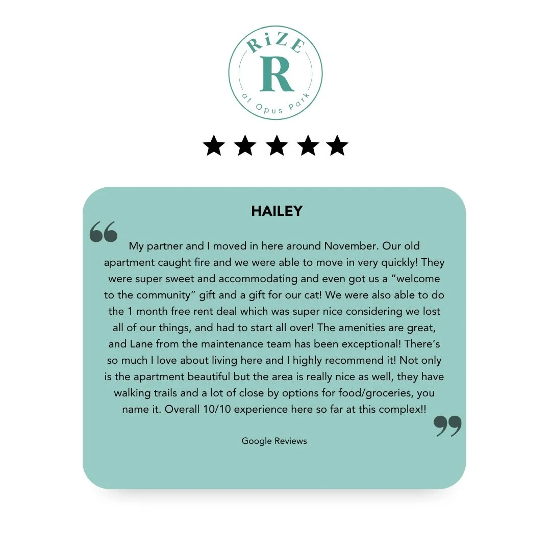 we LOVE our resident reviews! 

#rizeatopuspark