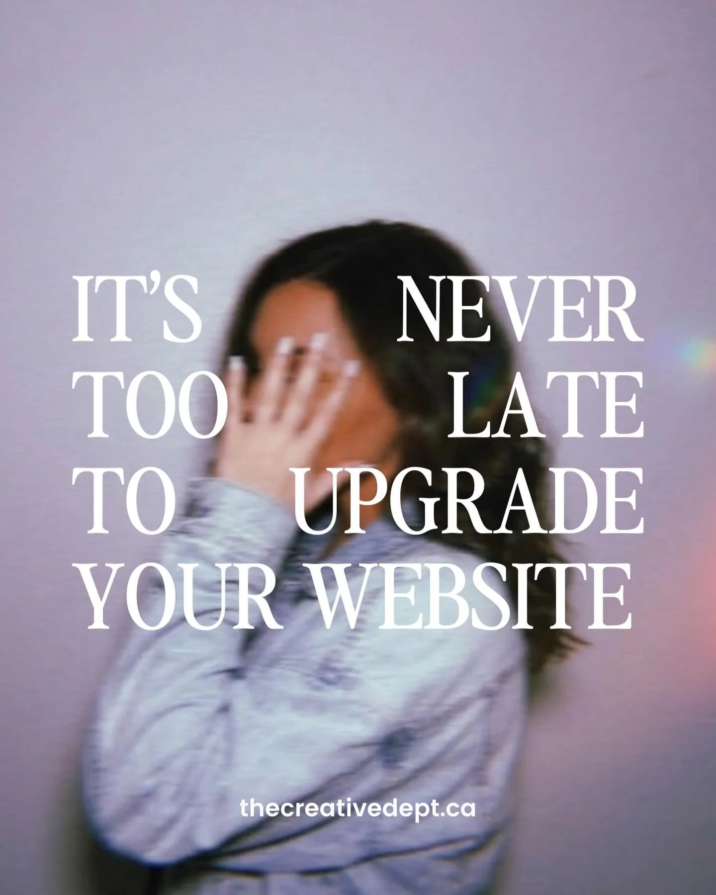 You wouldn&rsquo;t send out an outdated resume&mdash;so why are you sending dream clients to an outdated website?

Maybe it worked for you at the time you launched, but now&hellip; things have changed. 

If your website is sitting there like a relic 