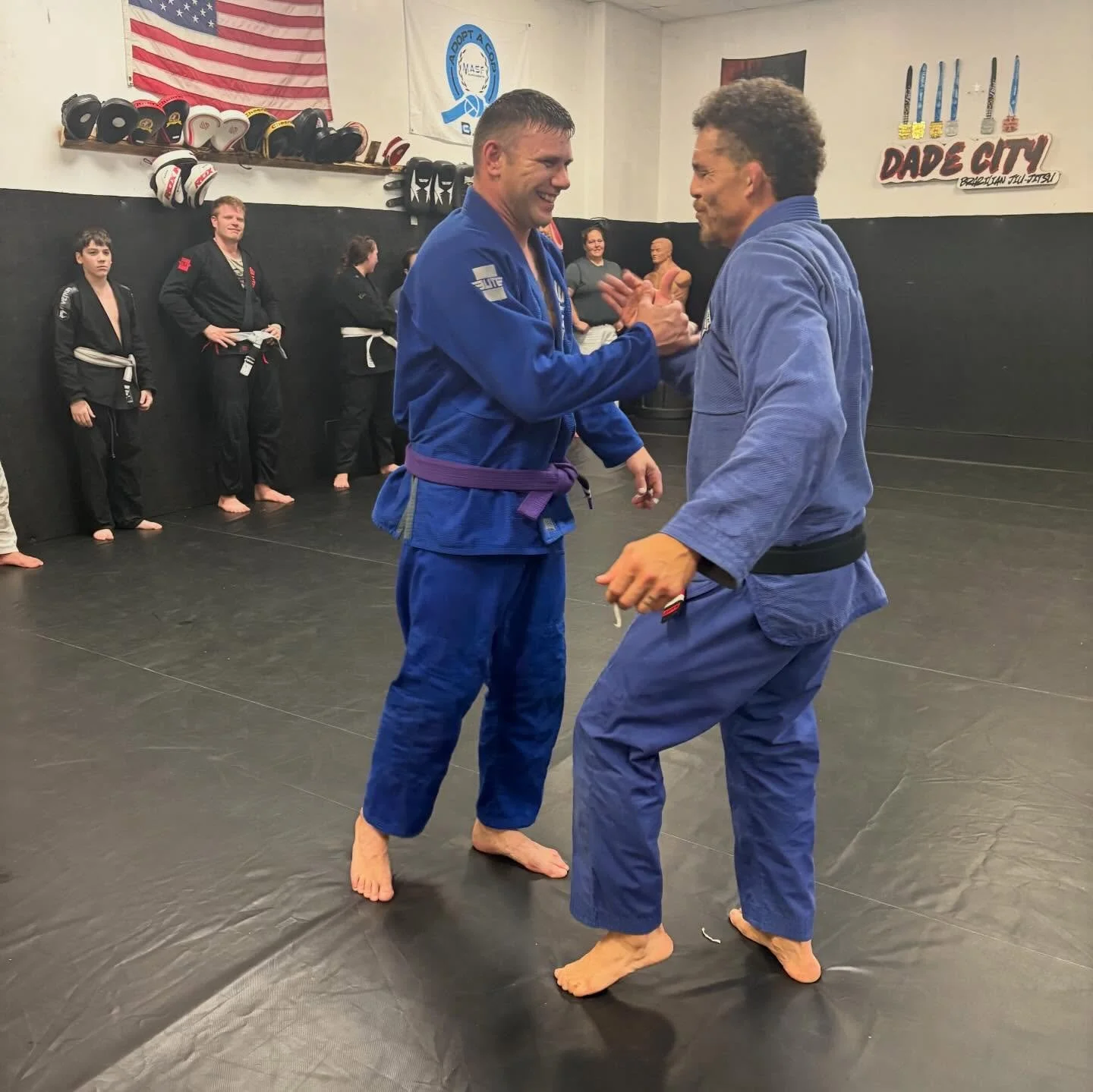 Part 2 of last week&rsquo;s promotions had some stripes and a purple belt!

Coach Tiana was the first female student under Dade City BJJ and leads our growing women&rsquo;s group. 

We are so thrilled to see the momentum of this gym and the hunger fo