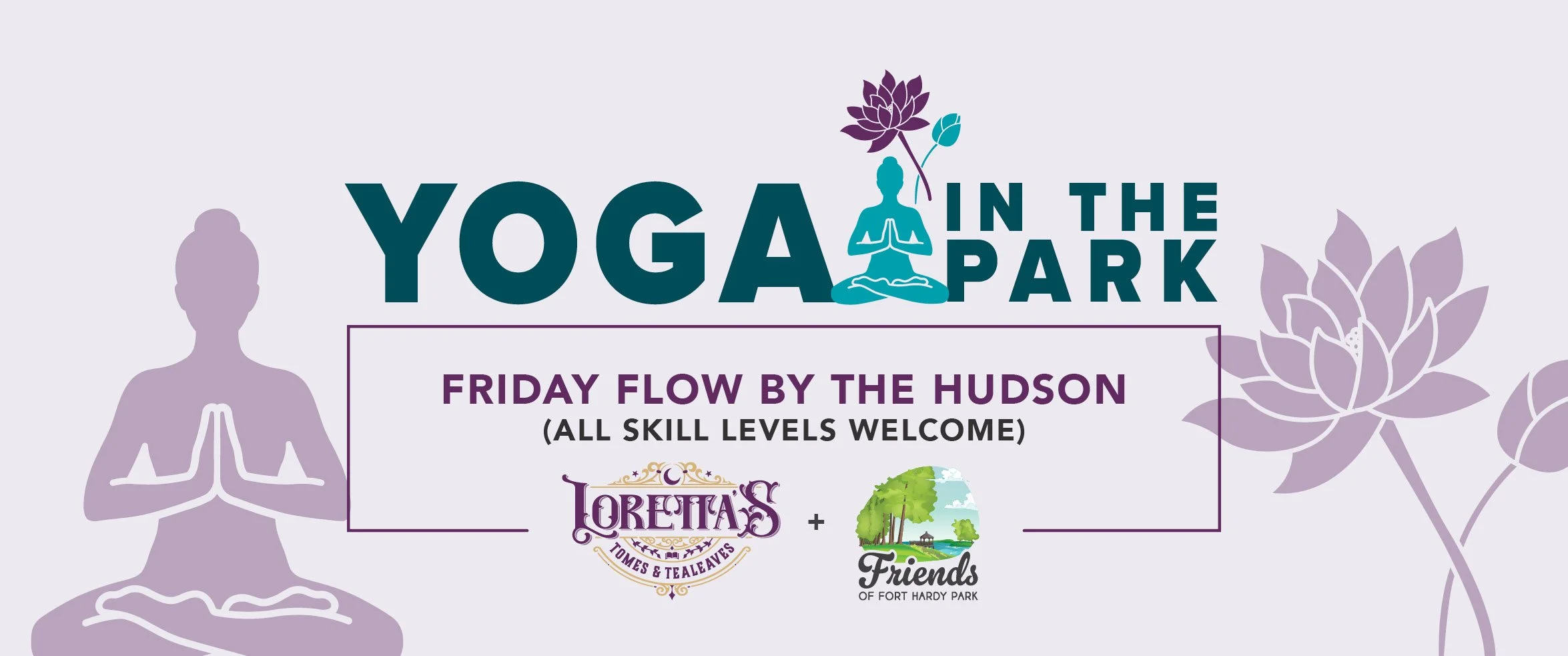 Yoga in The Park Friday Flow by The Hudson (All skill levels welcome)