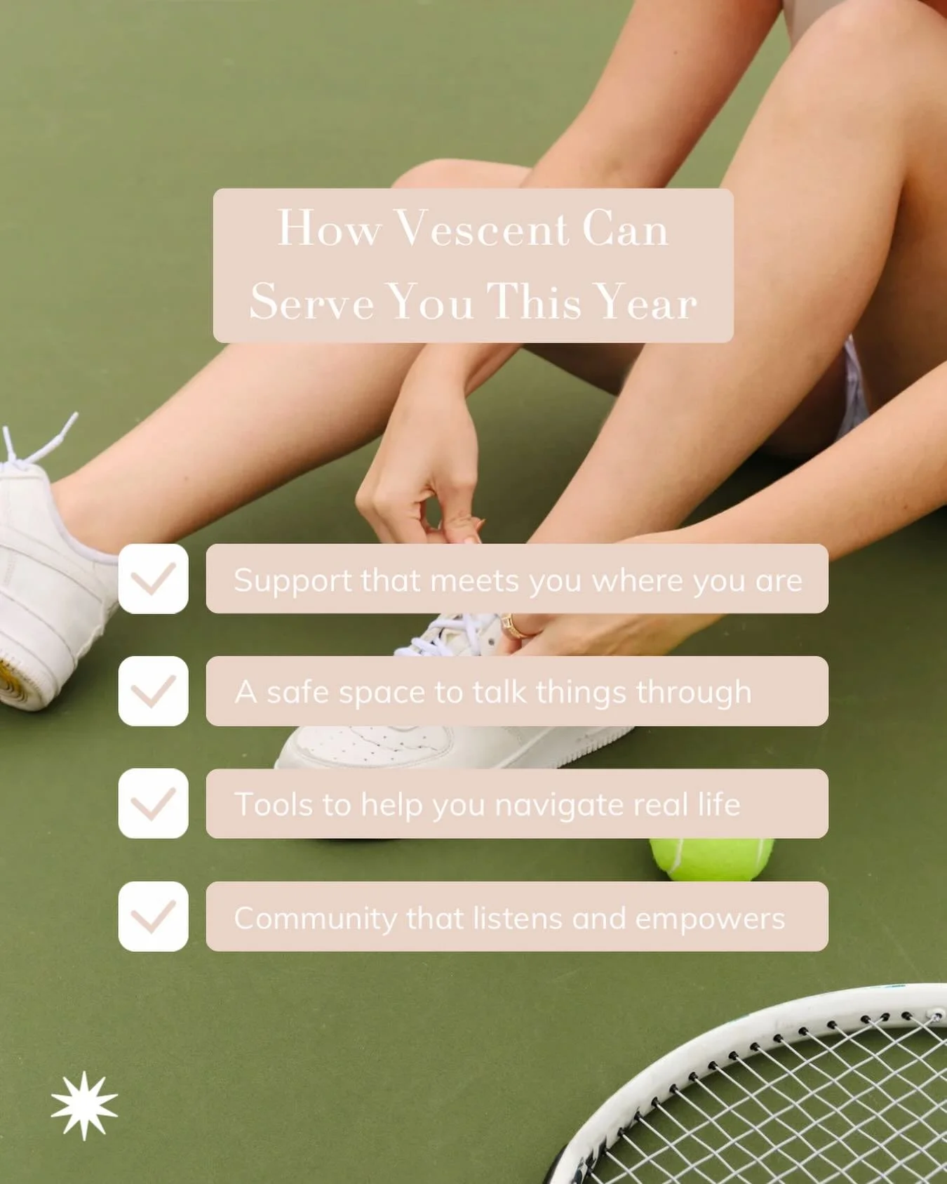 What if 2026 wasn&rsquo;t about pushing harder &mdash; but feeling more supported?

Vescent creates space for real conversations, guided support, and community that reminds you you&rsquo;re not alone as you move through the year.

#JanNEWary #Vescent