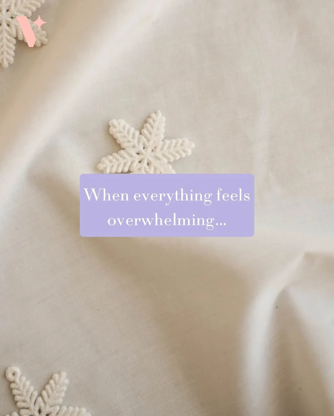 When everything feels overwhelming, remember: you don&rsquo;t have to do it all at once. Pause. Breathe. Take the next right step. 🤍

We&rsquo;re right here with you.

#YouAreNotAlone #MentalHealthMatters #GentleReminders #SlowDown #SelfCompassion