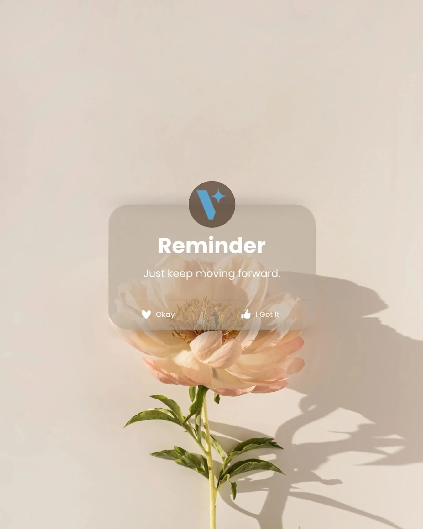 Progress doesn&rsquo;t have to be loud.
 Just keep moving forward.
 #vescent #mentalhealth #teenparenting #selflove