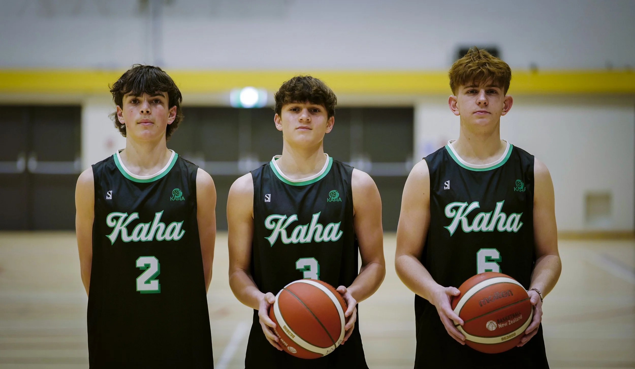 Kaha squad 2024- Louis, Malakai & Leon