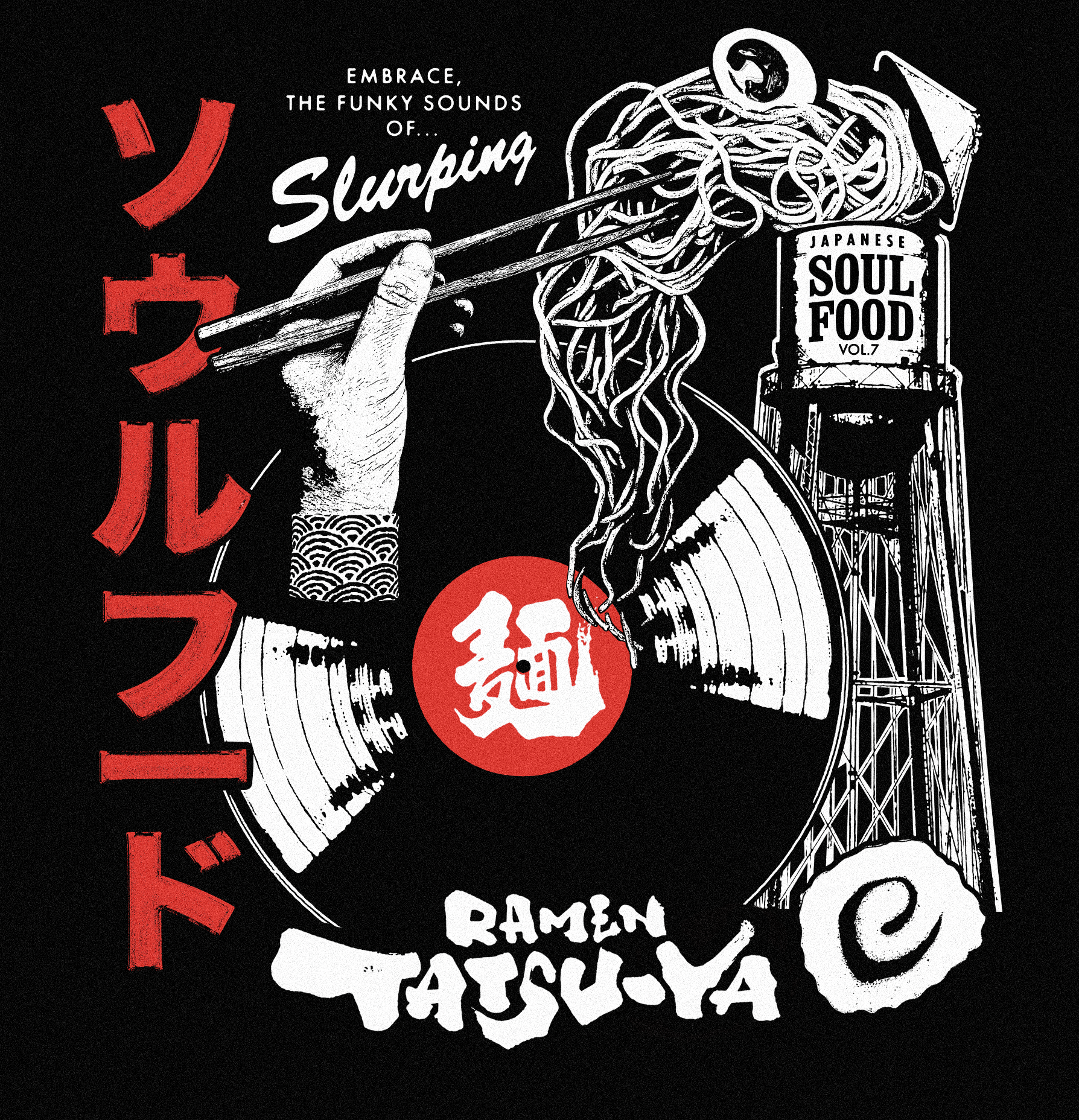 Ramen Tatsu-Ya Graphic Design