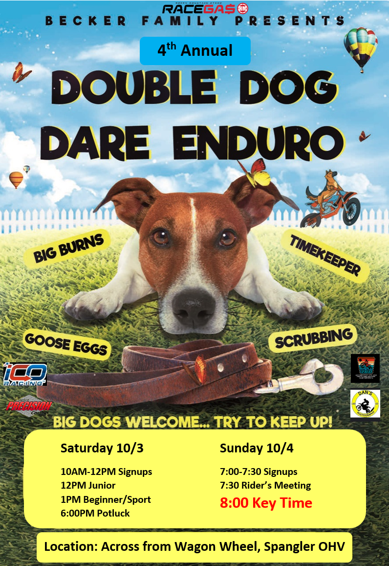Double Dog Dare — October 3-4 