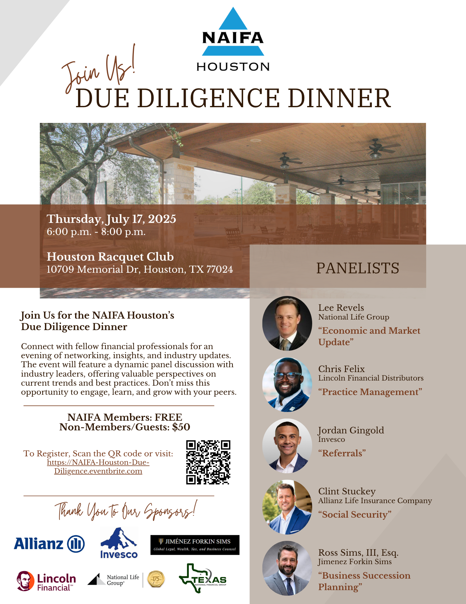 Due Diligence Dinner
