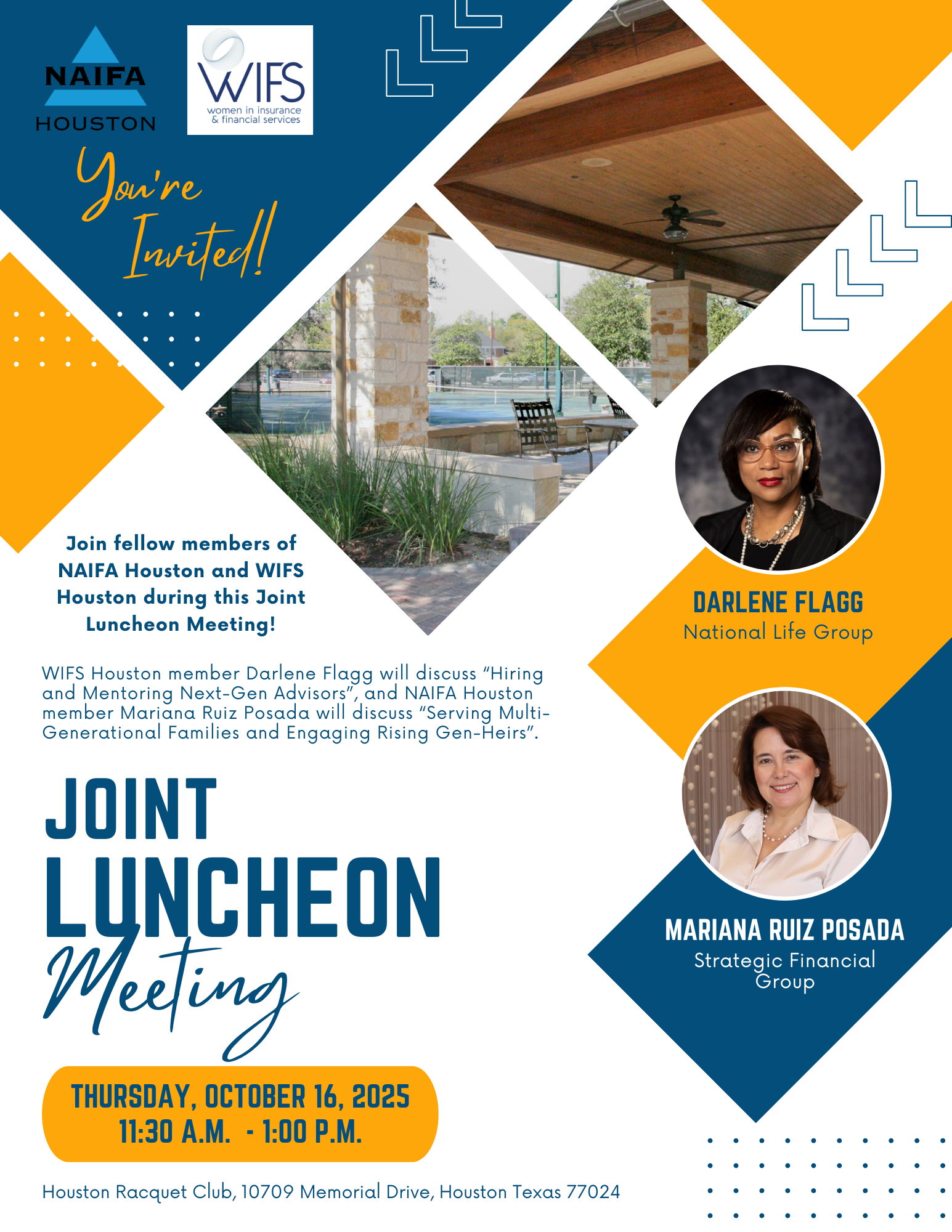 Joint Luncheon with WIFS Houston