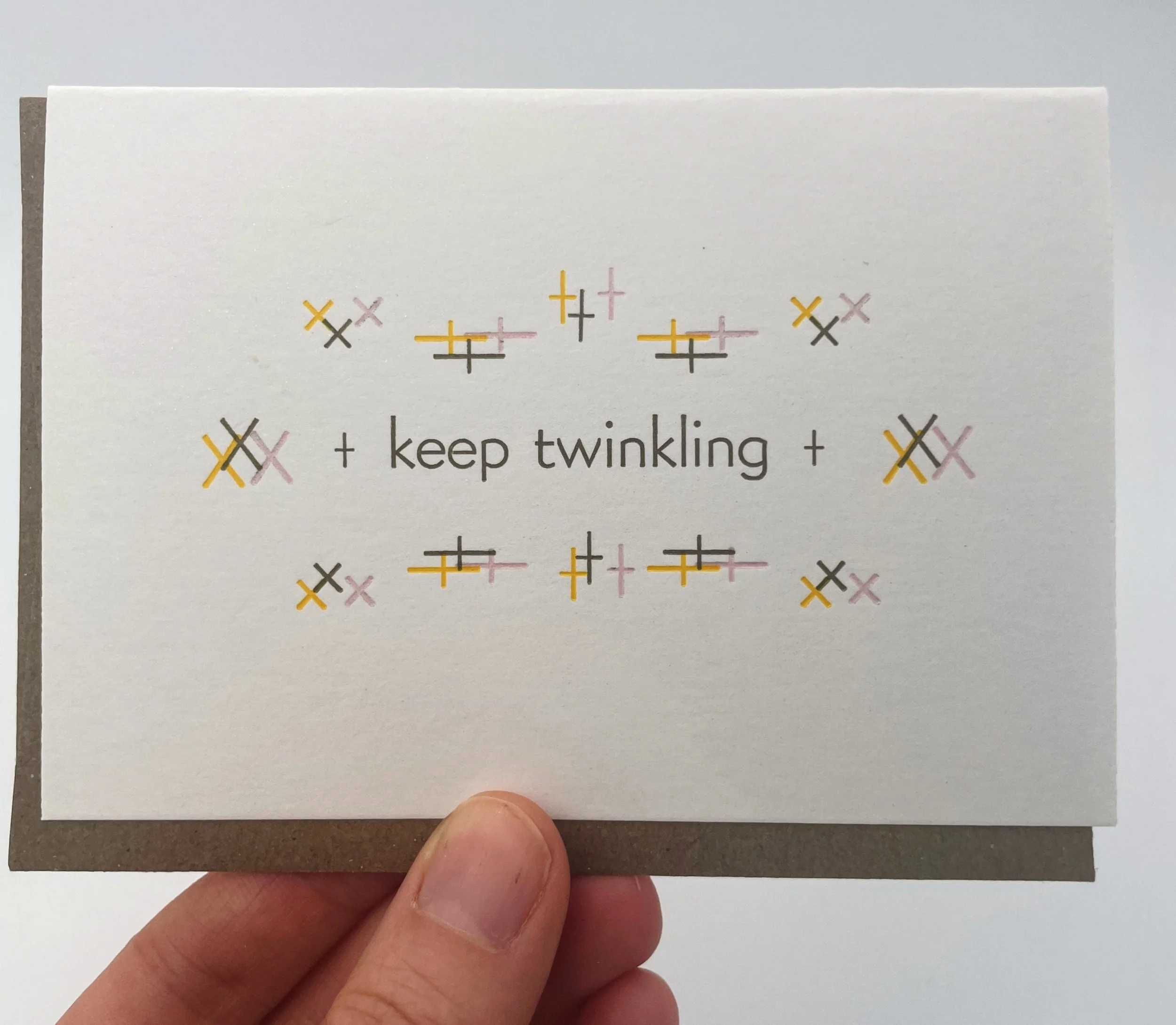 Keep Twinkling card