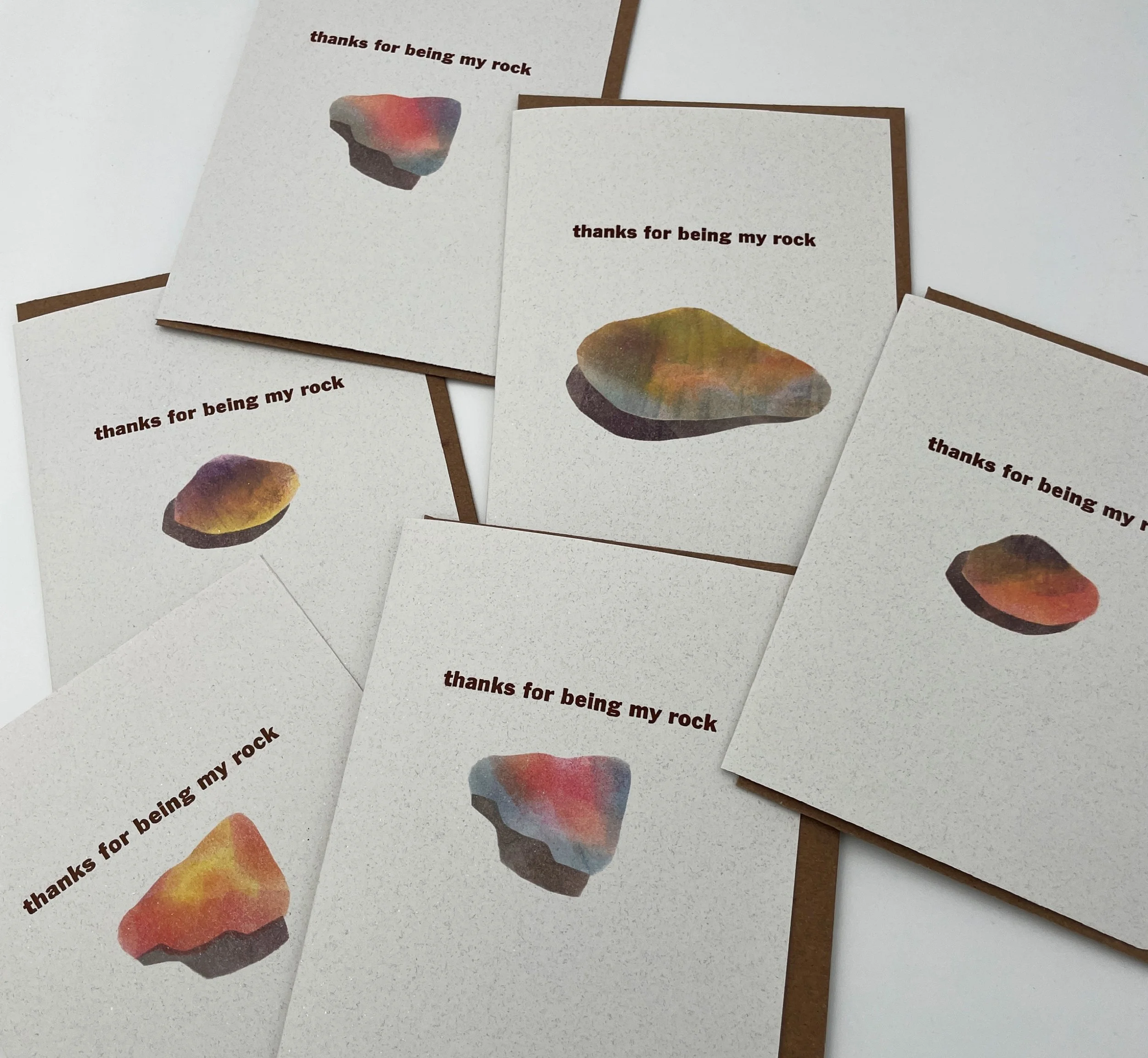 My Rock greeting cards