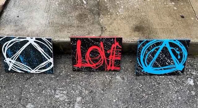 circles of love paintings