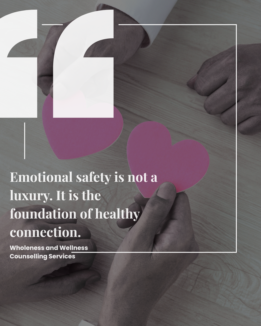 Emotional Safety and Repair
