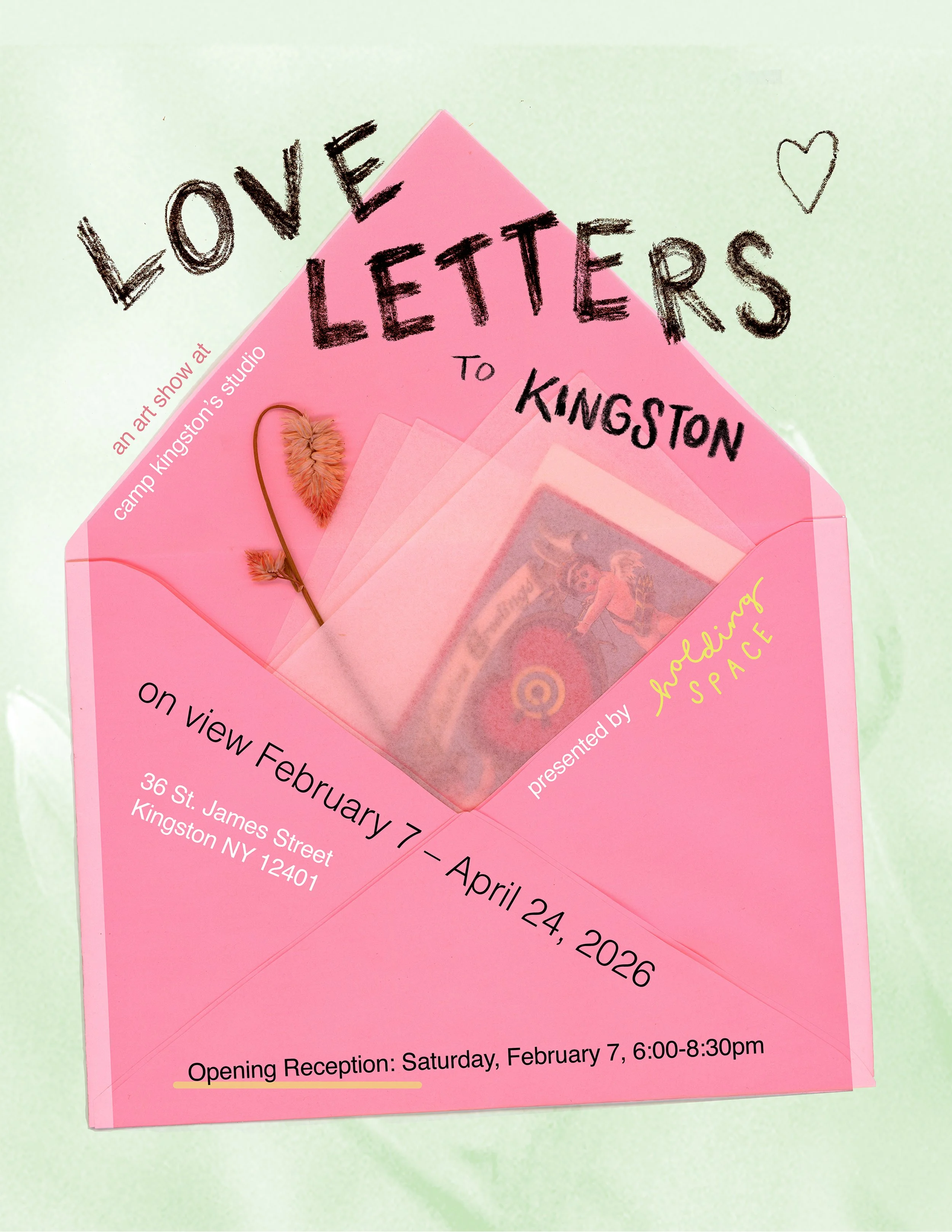 Closing Party: LOVE LETTERS to Kingston