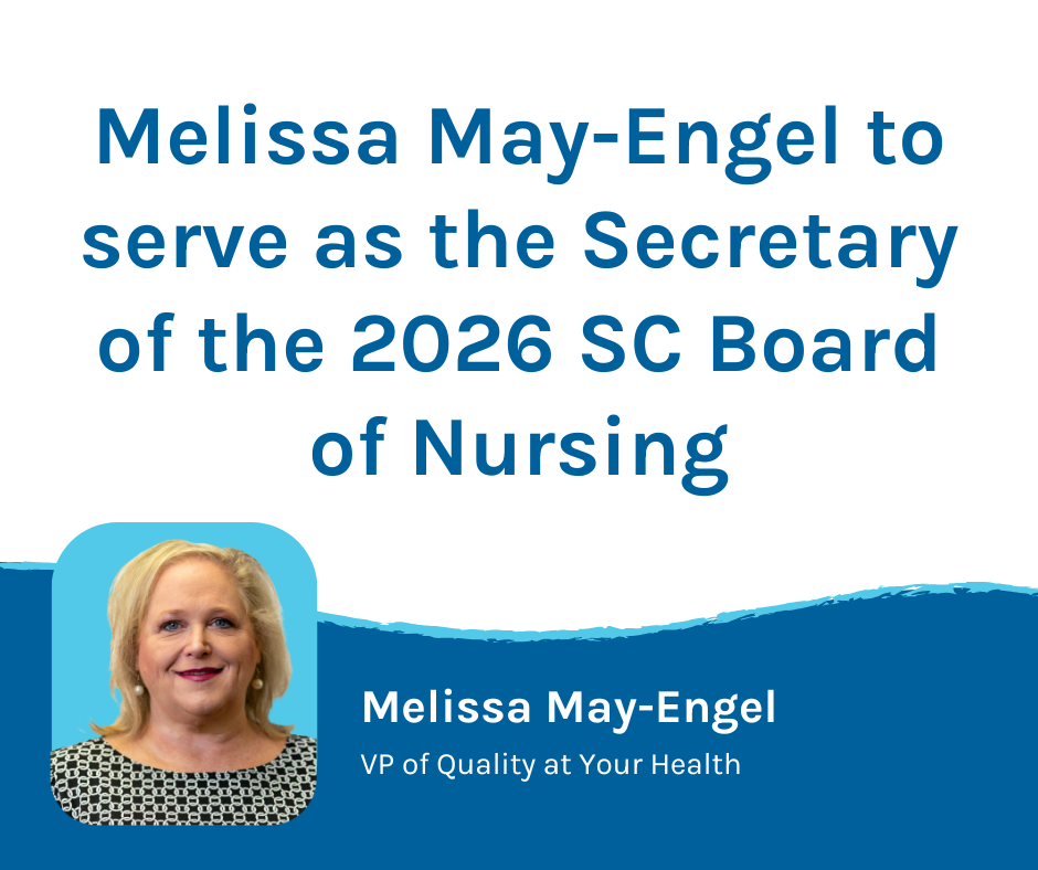 Melissa May-Engel to serve as the Secretary of the 2026 SC Board of Nursing