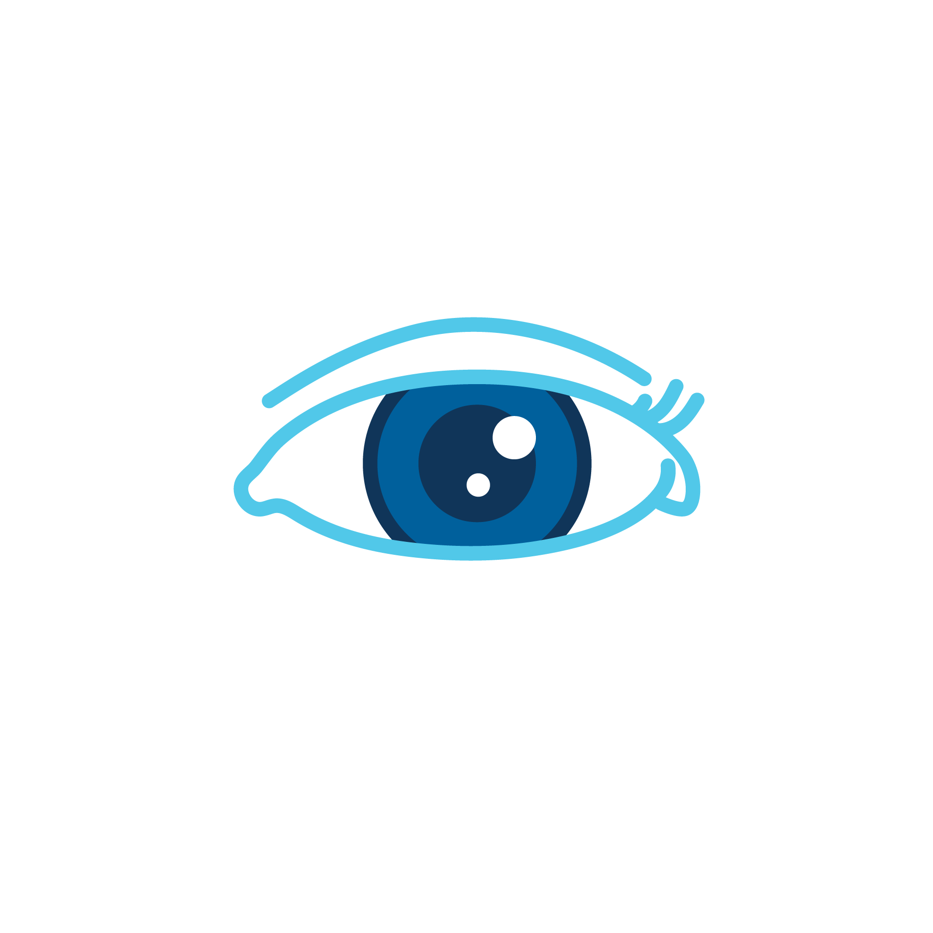 Eye with Sparkles Icon