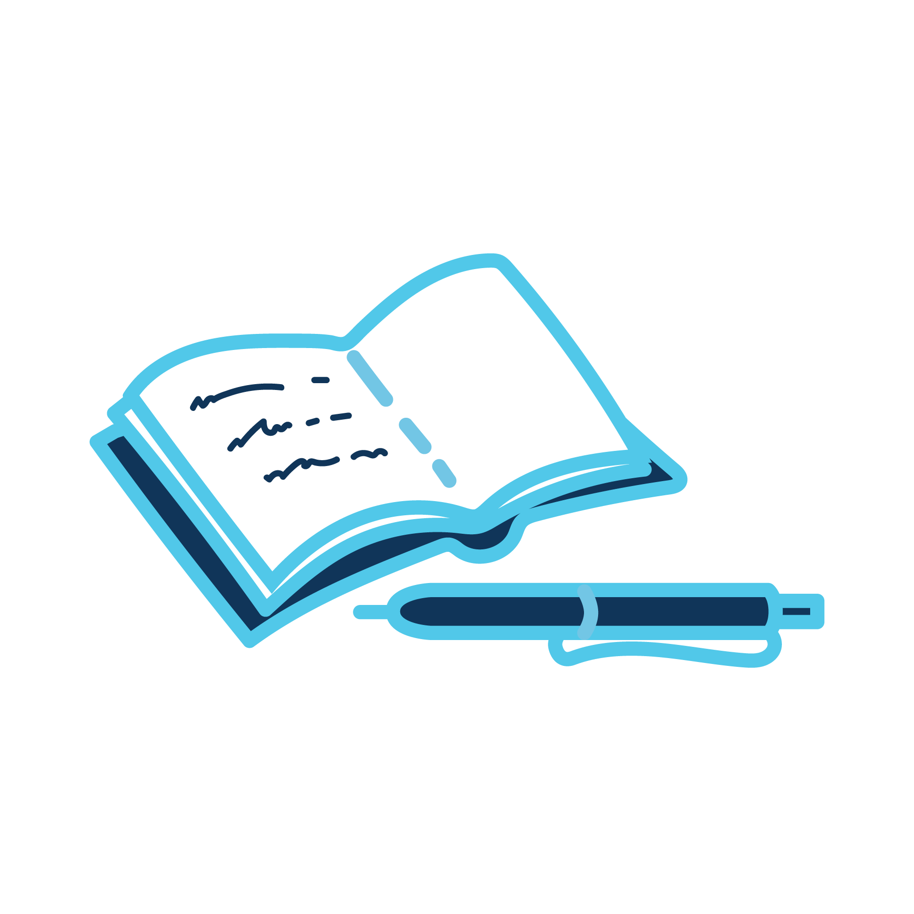 Journal and Pen Icon