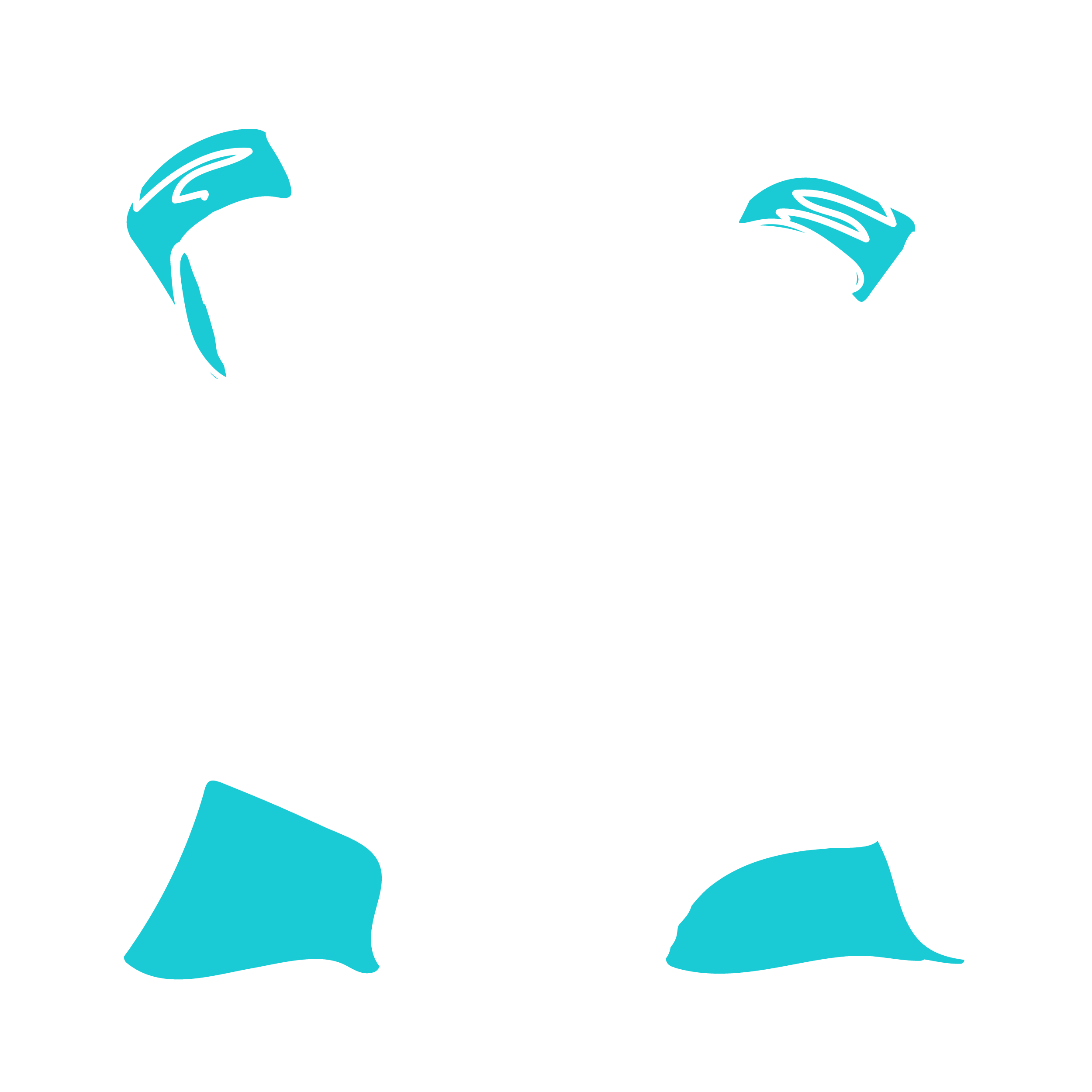 Line Illustration of Hands Holding Elderly Hands