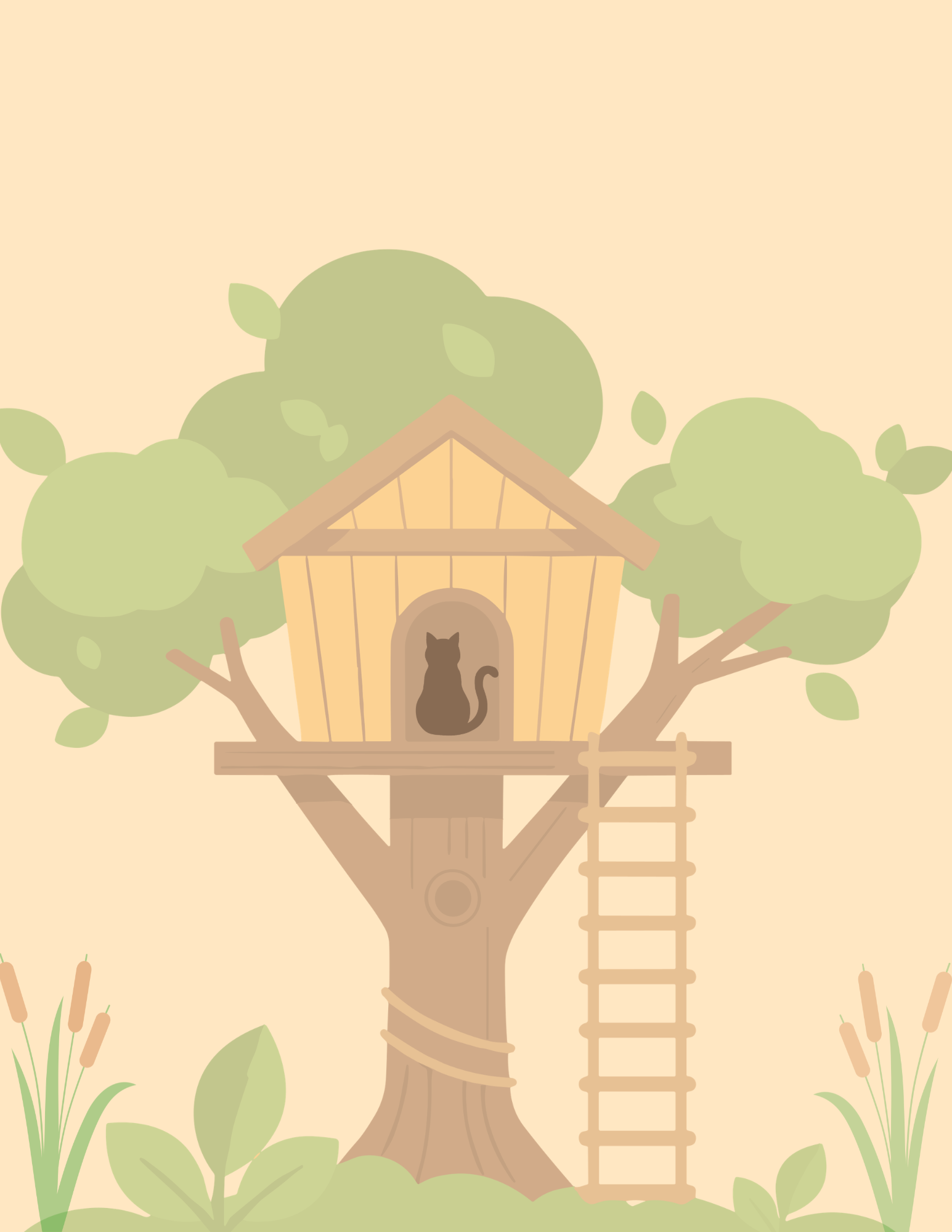 A stylized white dog face with large eyes, a black nose, and a tongue sticking out, set against a dark blue background.