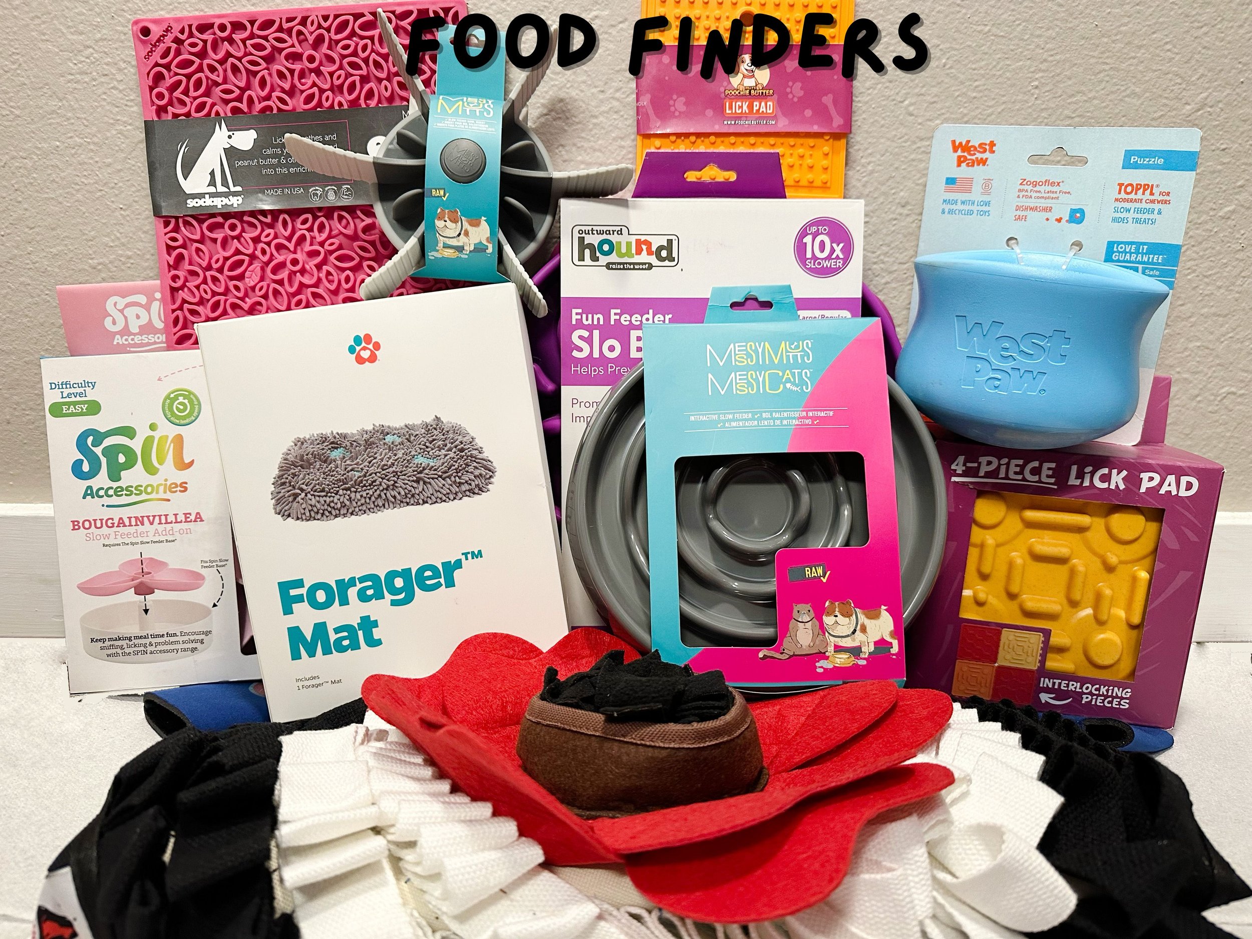 Does your dog seem to inhale their food immediately after being fed? If so, these food finders are a perfect match for them, as they are easy to use and can slow down the dog's eating significantly!
