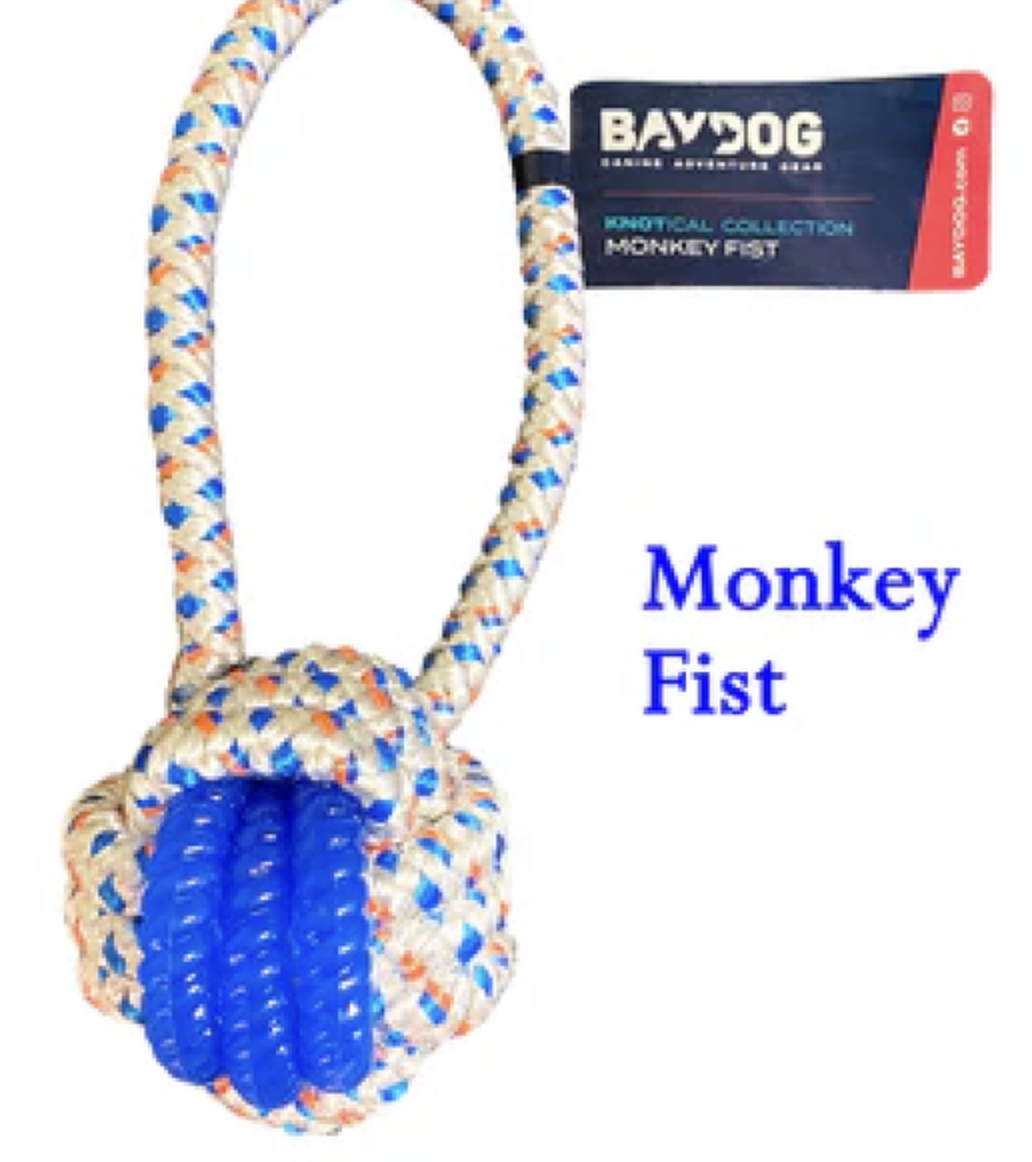 Baydog Monkey Fist Dog Toy