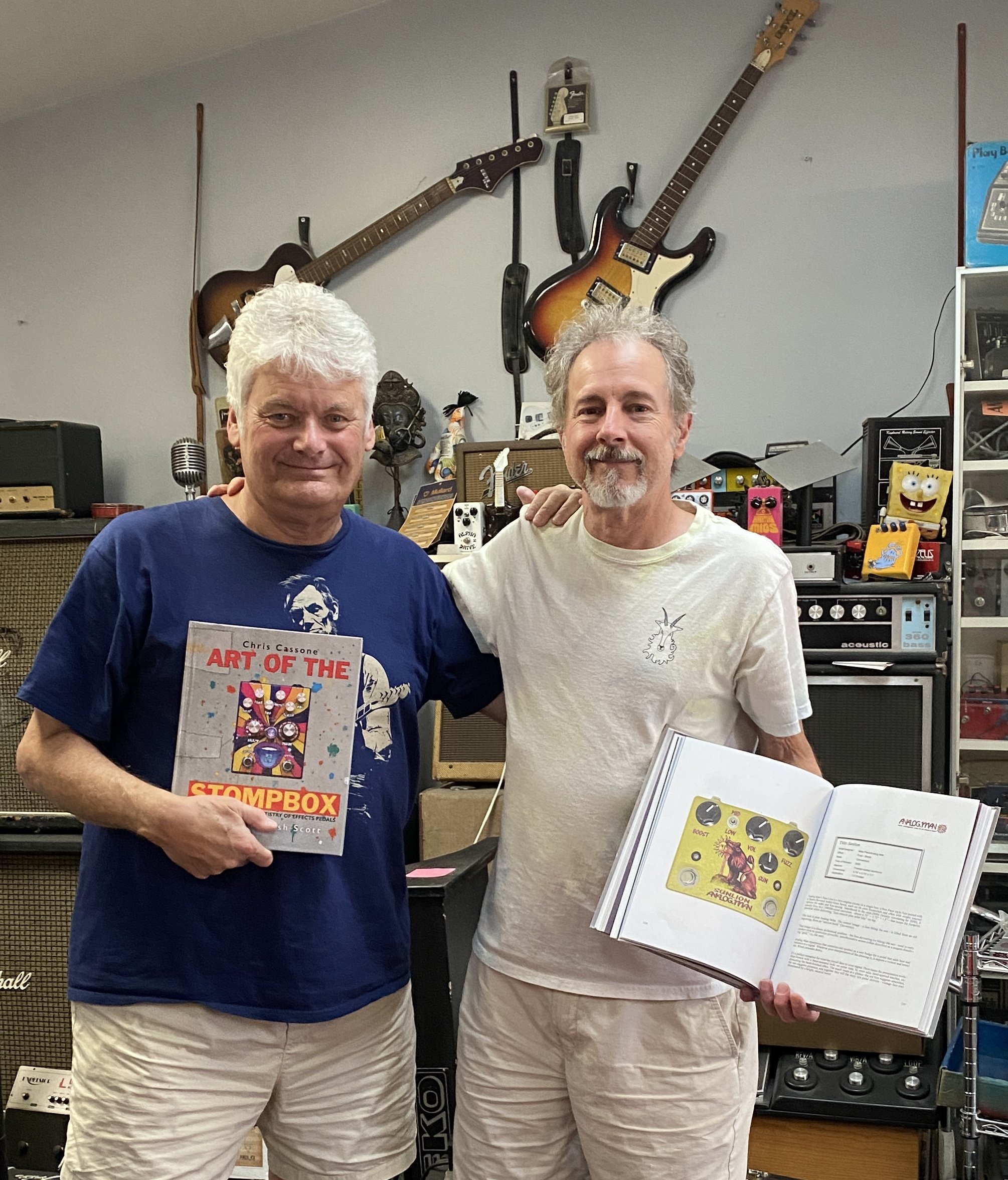 Chris and Analog Man, Mike Piera