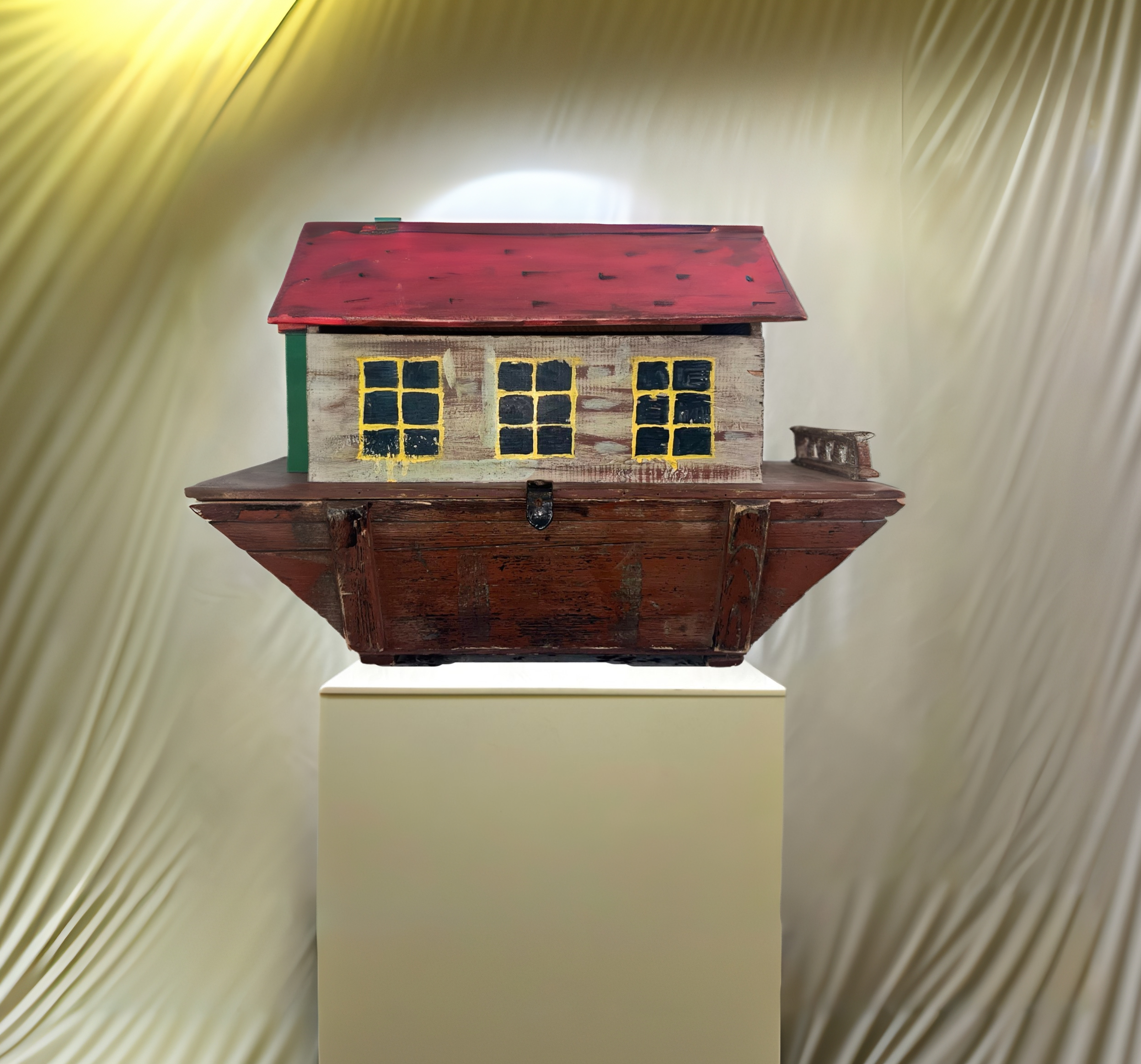 Large Scratch Built Edwardian Noah's Ark