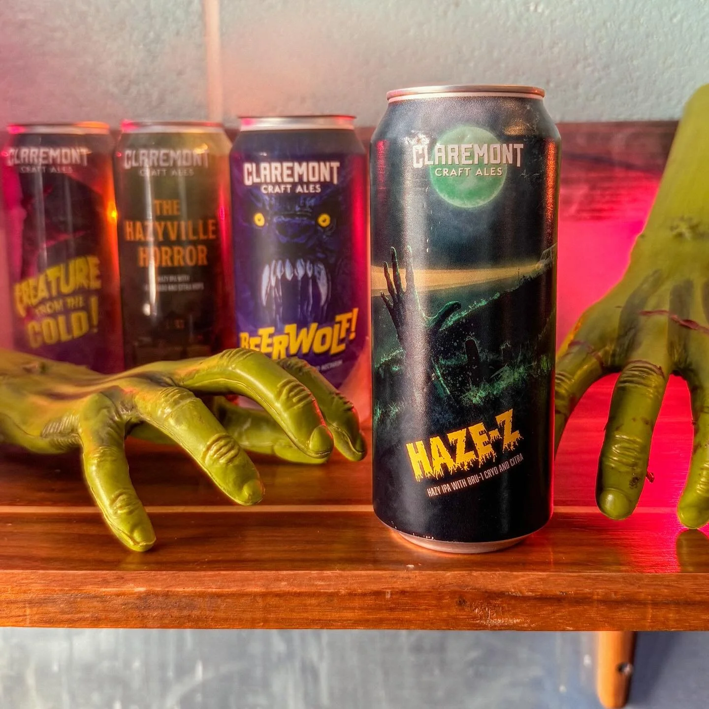 The time has changed and we&rsquo;ve gained an hour, but time is almost up on our special release of Haze-Z. We have very little left so you better grab yourself a 4-pack before it joins the rest of the Halloween hazy brews and is gone forever!! 

We