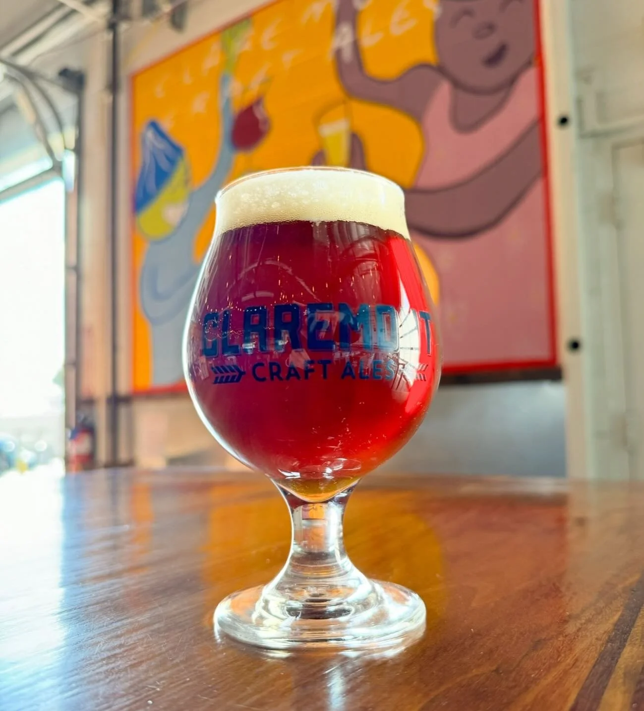 ⭐️Vereran&rsquo;s Day Special: $1 off all pours when you show your Military ID!! 

🇺🇸Our award winning Red IPA, Station 101, is BACK on tap! Grab yourself a fresh pour of this beauty with amazing food from @gordostacosss! 

#claremontcraftales #cca