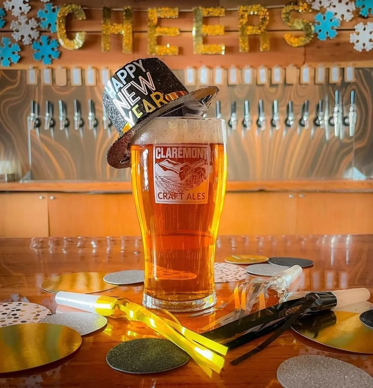 Join us today for British New Year with a toast at 4pm! Raise a glass and cheers to a grand New Year! 

We&rsquo;re open from 12pm-6pm. Toast at 4pm (midnight GMT)! @firefreshpizza will be here, too!

*We will be closed tomorrow 1/1/2026!!!