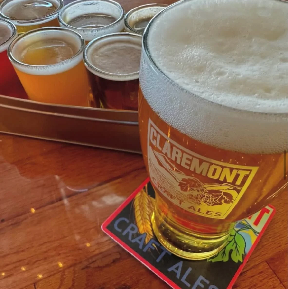 Swing by and get all kinds of yummy goodness today! We have a full tap list and @babysbadassburger is back serving delicious food! We&rsquo;re here until 8pm! Happy Sunday!!