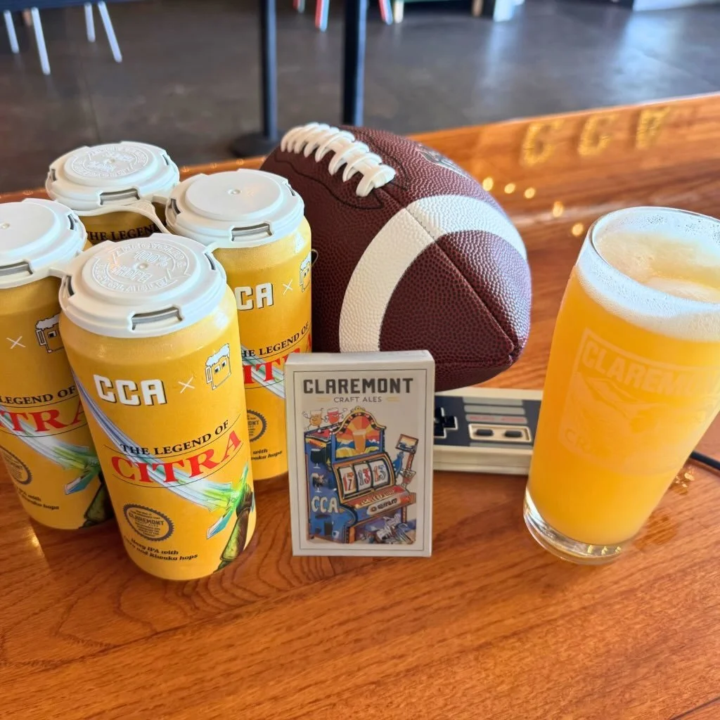 No matter the game, this is a great game day beer!
🏈🍻🎮 🍻🃏 

Join us on this beautiful Saturday and try our awesome new collaboration beer with @8bitbrewingcompany, The Legend Of Citra. @theburgergame will be here all day with their delicious foo
