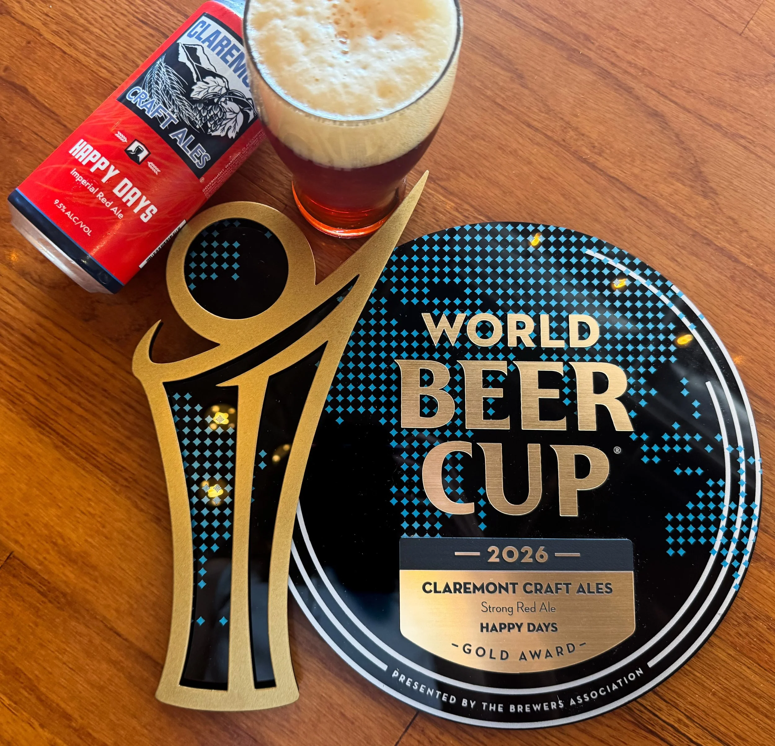 🏆 It&rsquo;s here! 🏆

Our award has officially arrived at the brewery and we couldn&rsquo;t be more proud. Winning at the @worldbeercup is such an incredible honor and seeing this plaque in person makes the accomplishment feel even more real.

A sp