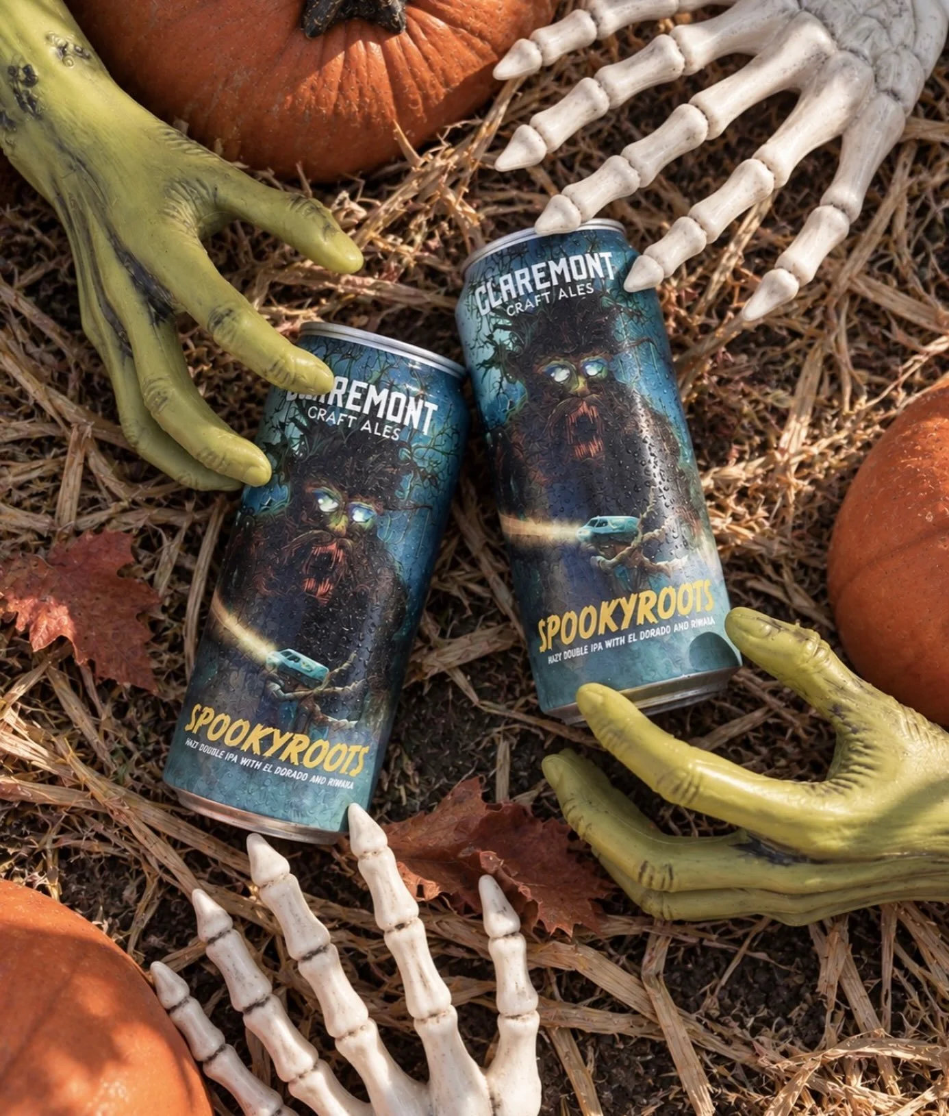 SPOOKYROOTS drops this Friday, October 9th! 🎃

Our newest Hazy Double IPA is creeping into the Taproom bringing big hops, bursting flavors, and a whole lot of haze.

No tricks, just treats. Come get your first taste of Spookyroots tomorrow!

*Availa