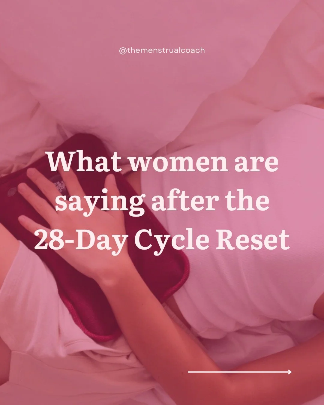 At the beginning of last year I invited 8 women into a 28-day group coaching session - my Cycle Reset. Every single person saw improvements in a single cycle. 

EVERY FREAKING ONE. And that wasn't even the crazy part...

Of the 8 women, 4 were pregna