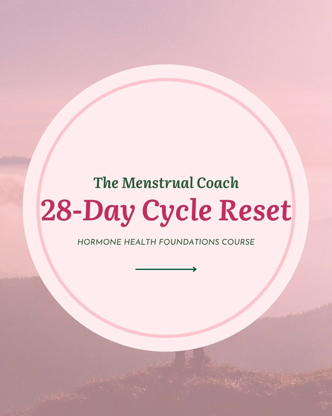 More than a course, this is a small-group coaching experience where you&rsquo;ll learn with other women, get direct guidance from me, and finally feel supported in your cycle journey. This is a space where everyone is learning together, because you c