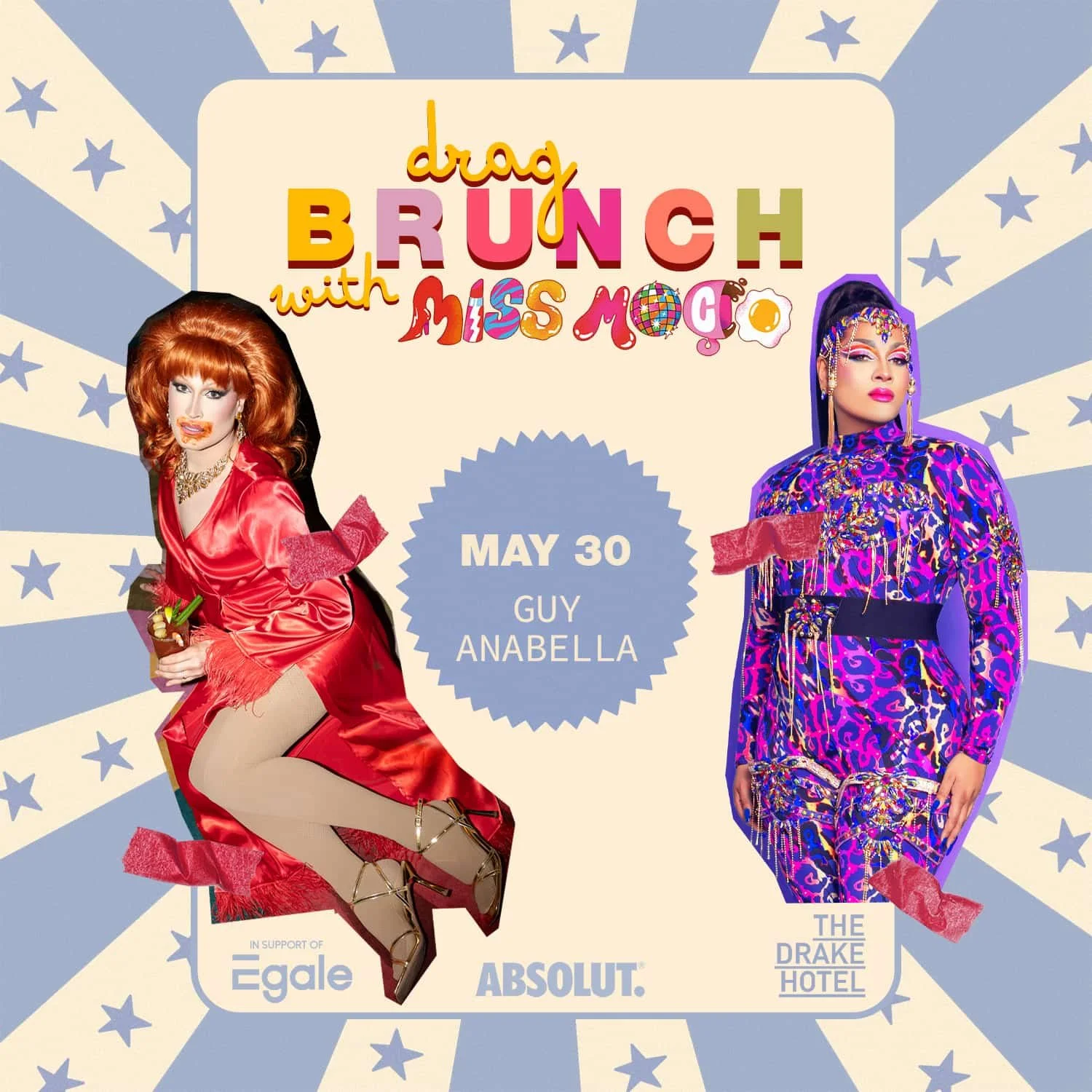 May 30: Drag Brunch w/ Guy Anabella